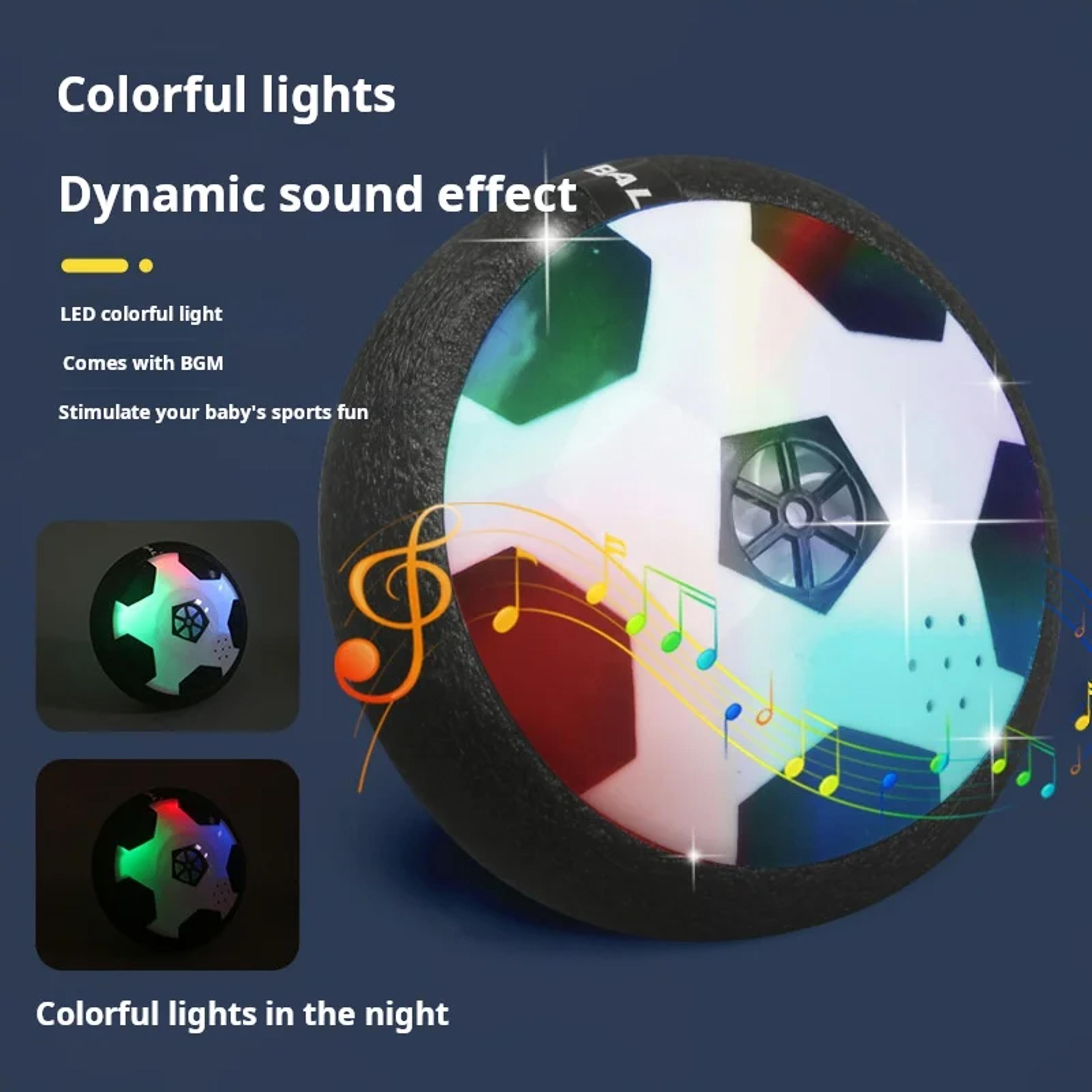 Electric Hover Ball Soccer Toy For Kids Safe Floating Foam Indoor Toy With Lights And Music ParentC 1