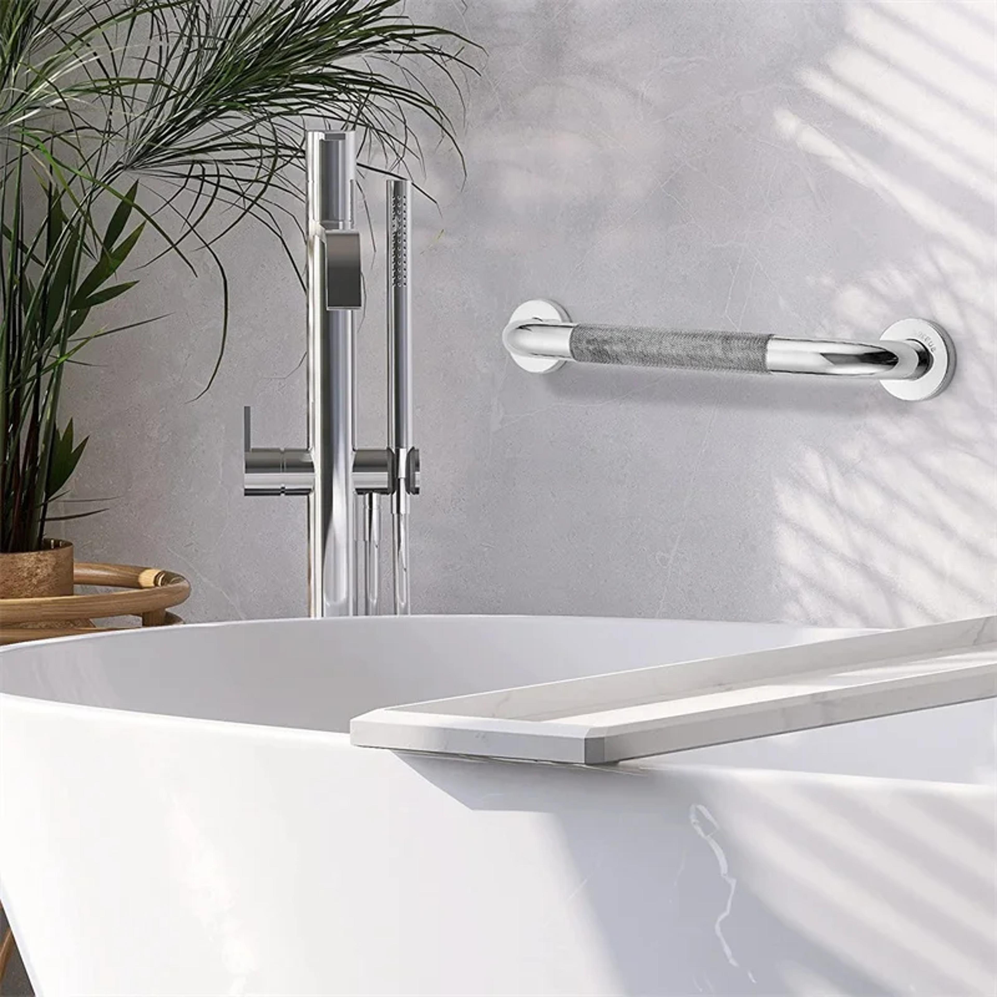 Stainless Steel Handrail Grab Bar Anti Slip Safety Support Handle Bathroom Towel Rack For Shower Tu 3