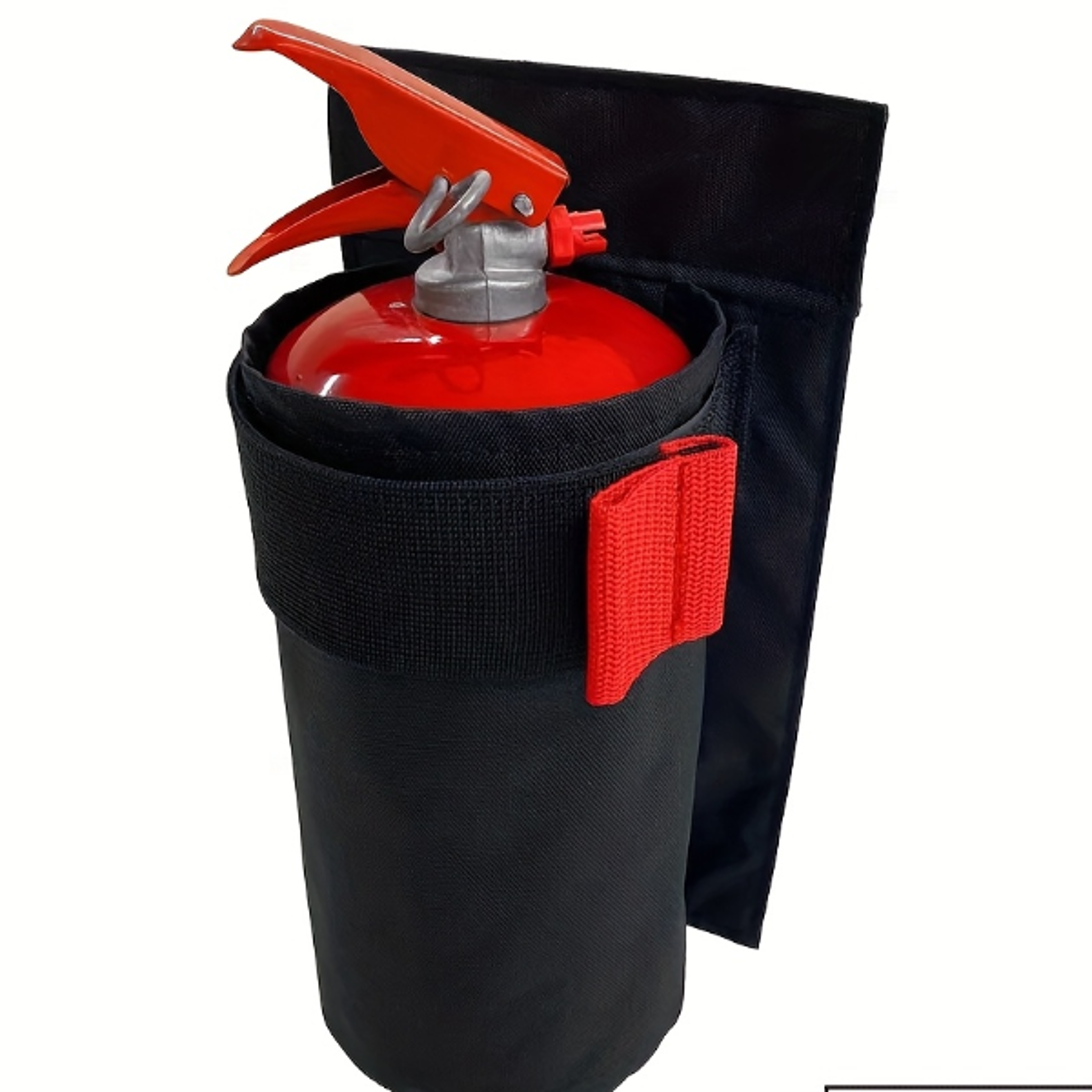 Durable Oxford Fabric Car Fire Extinguisher Organizer Trunk Storage Bag Seat Back Holder for Fire