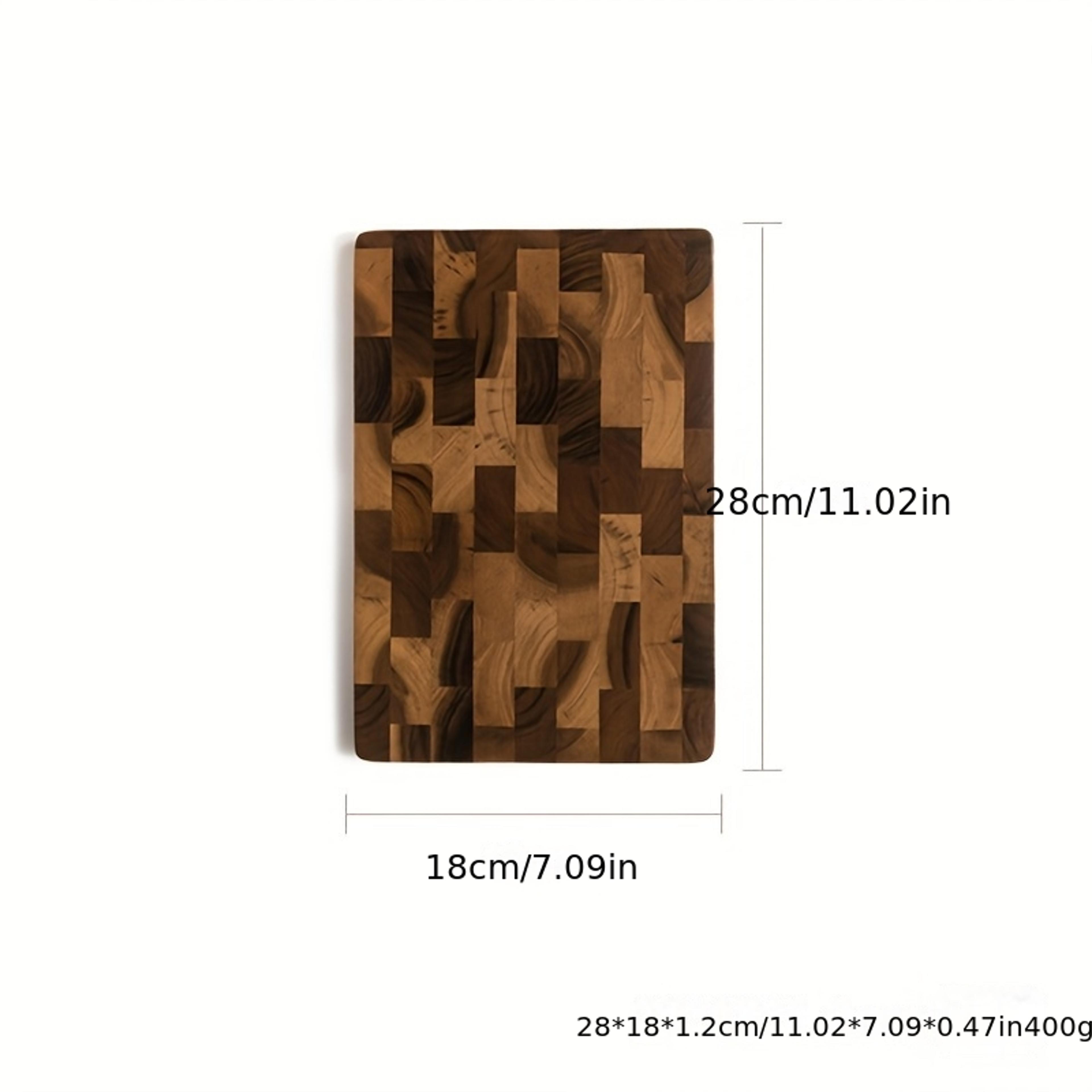 HeavyDuty Large Wood Board Chopping Board With Wood Grain For Meat Cheese Vegetables Bread Large Le 5