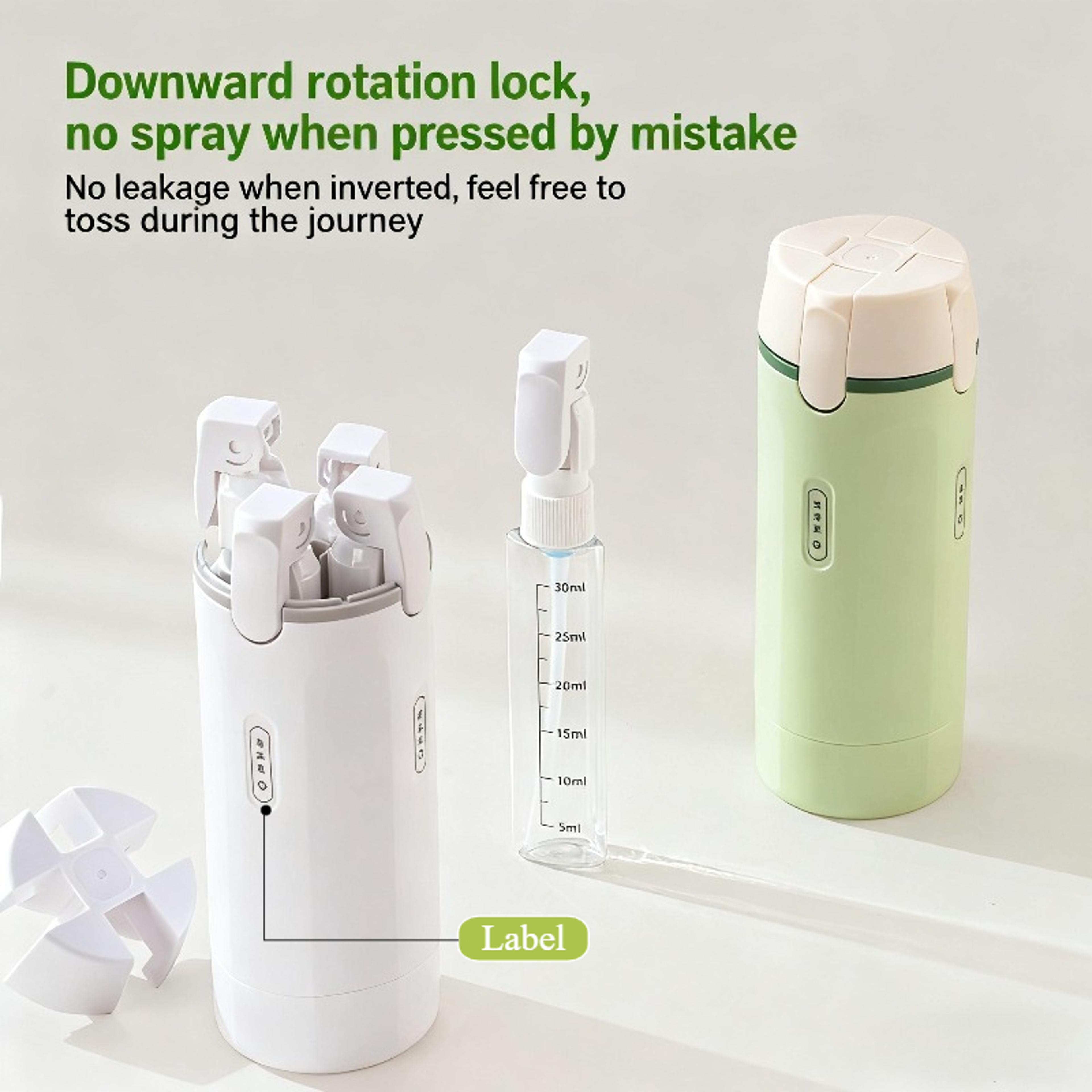 Travel Dispenser Bottle Emulsion Dispenser Bottle Minimalist Toiletry Container 2