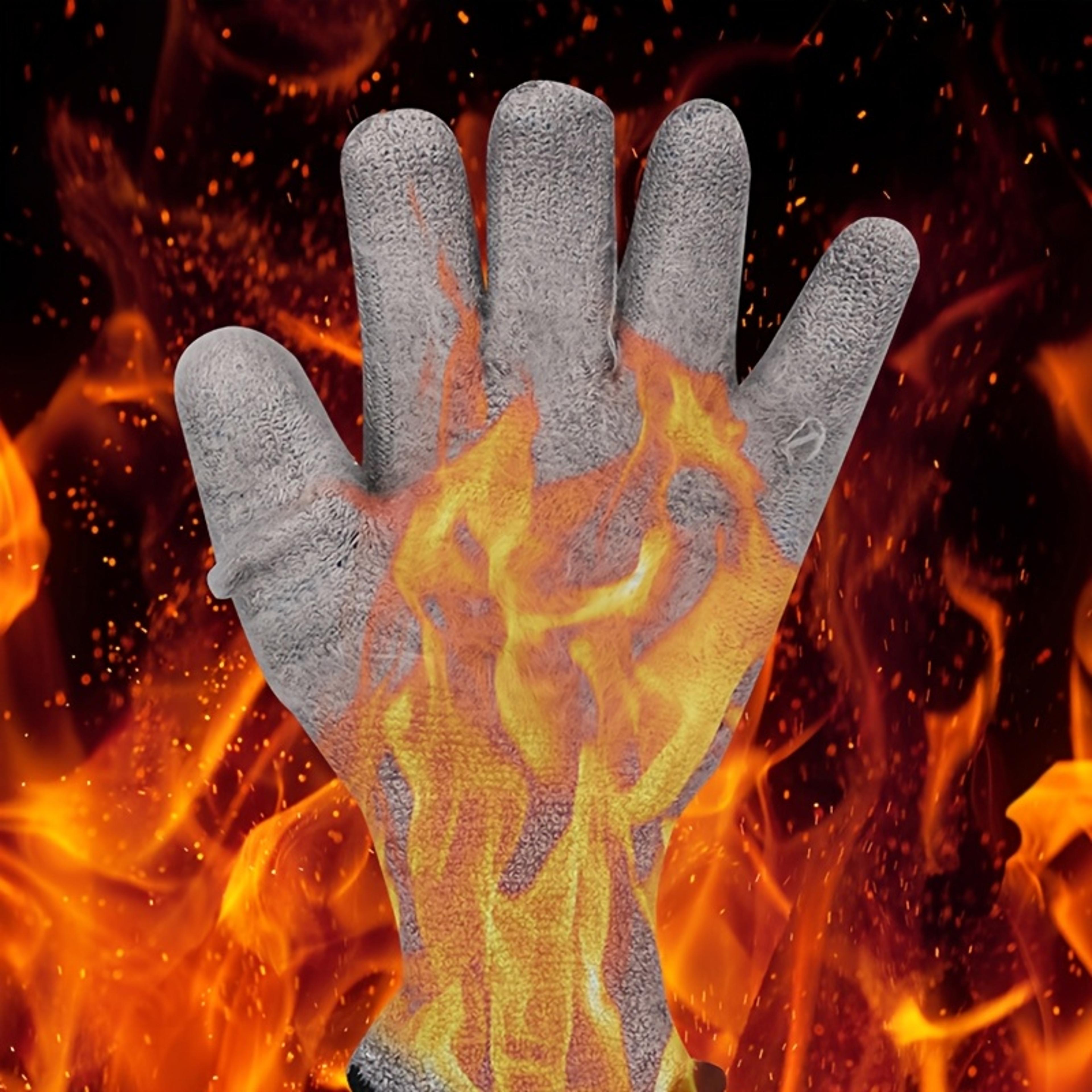 NonSlip Grip Winter Gloves Thickened Warm Gloves For Men And Women With Magic Tape Closure 4