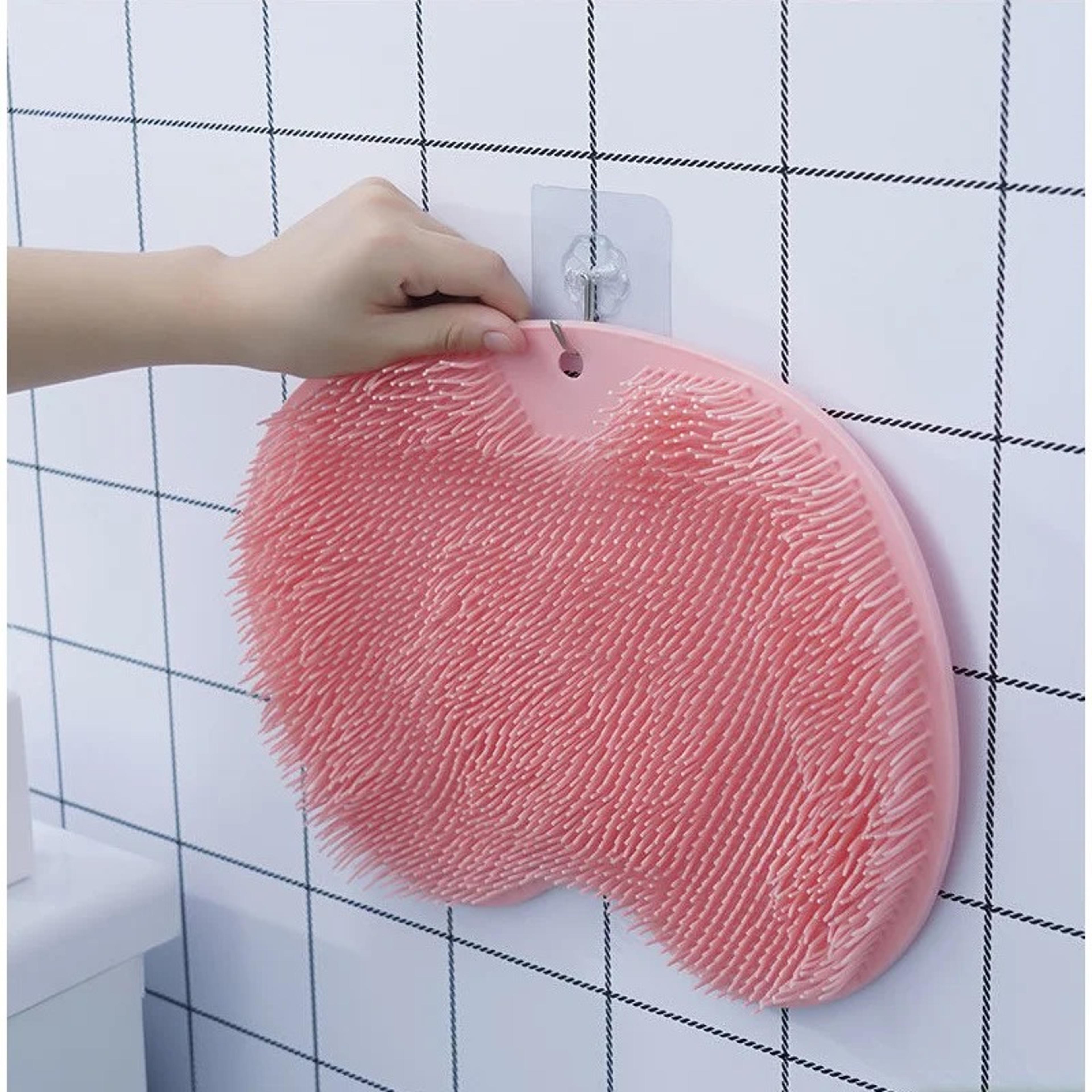 Deep Cleansing Exfoliating Foot Brush And Back Scrubber Suction Cup Body Scrubber For Skin Dirt Rem 4