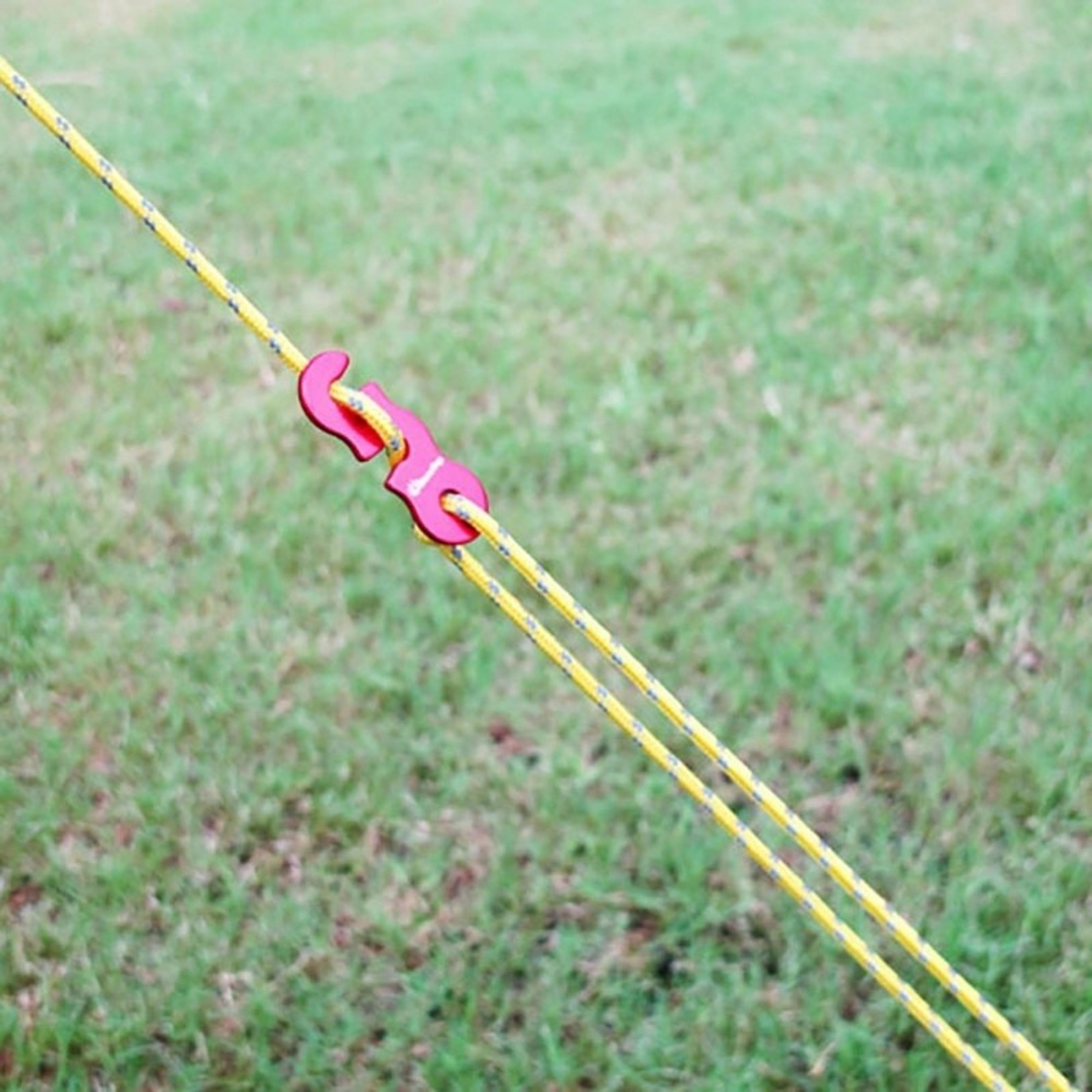 Reflective Canopy Ropes Reinforced Windproof Tent Ropes With Buckles For Outdoor Safety Camping 1