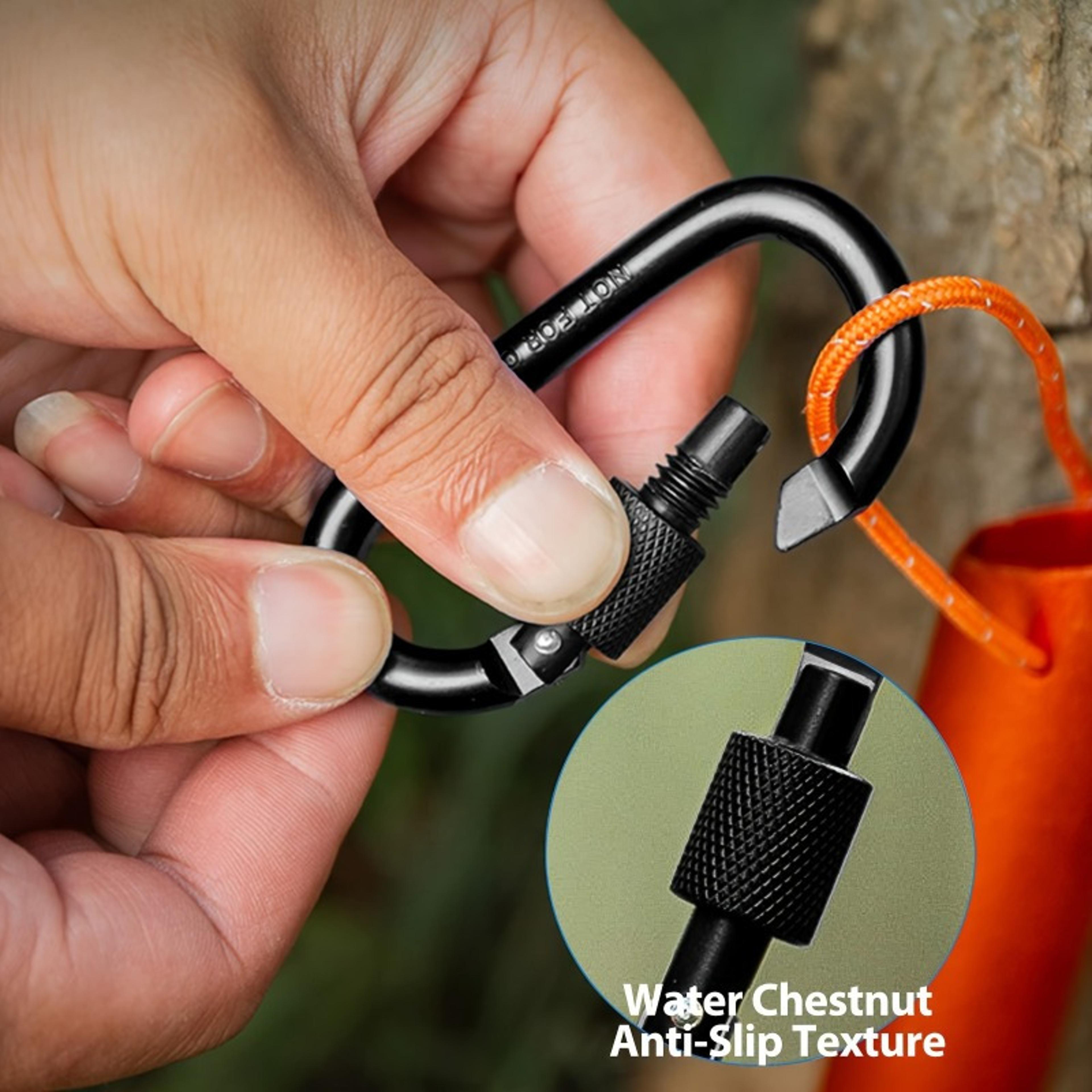 Dtype Spring Hook And Loop Spiral Doors Ideal For Climbing Camping And Hiking Outdoor Use 2