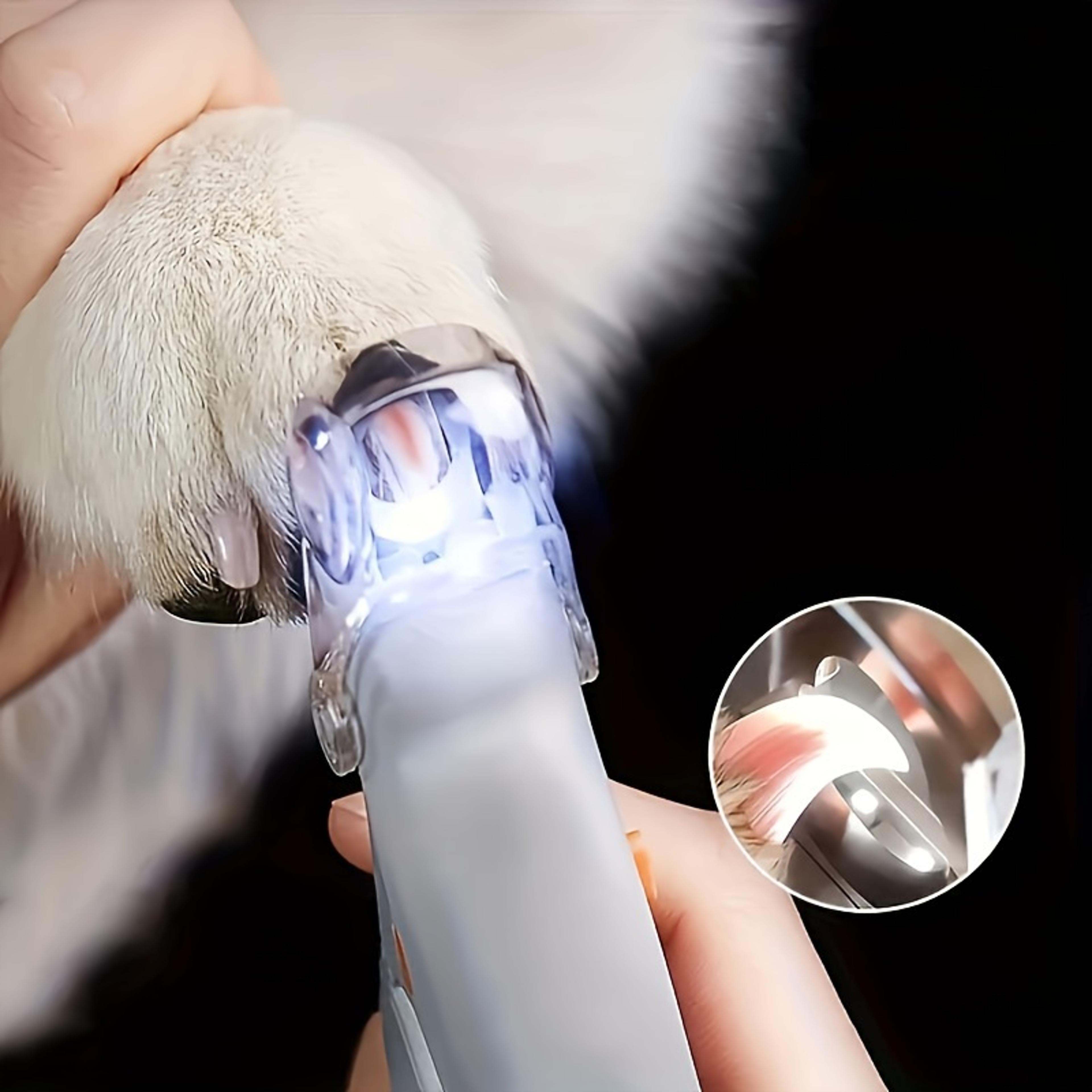 Cat And Dog Cleaning Scissors LED Pet Nail Clipper For Safe Beauty Care 0