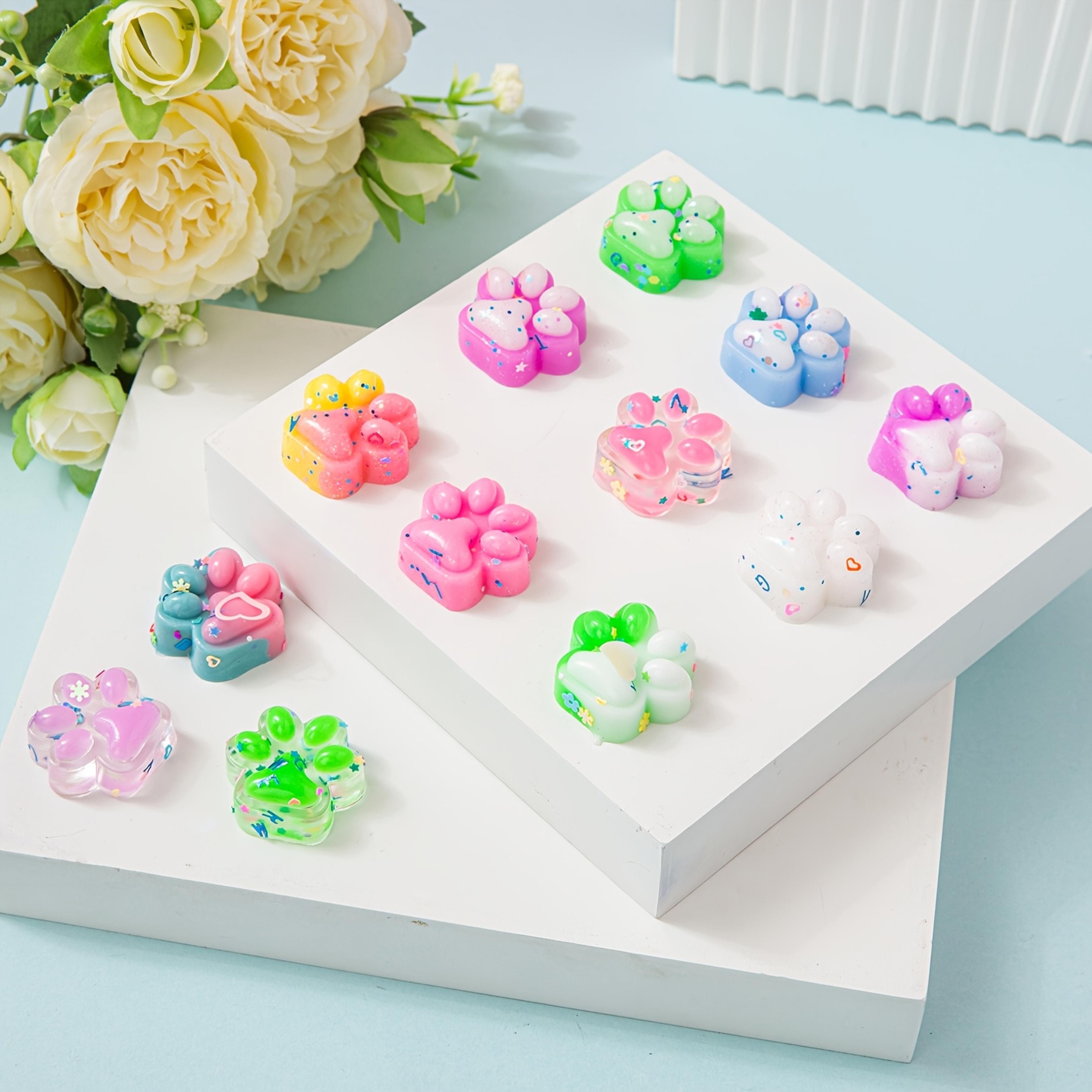 Colorful Mini Cute Cat Claw Plush Pinch Fun Halloween Christmas Party Fillers Decorative Fun Gift S 2