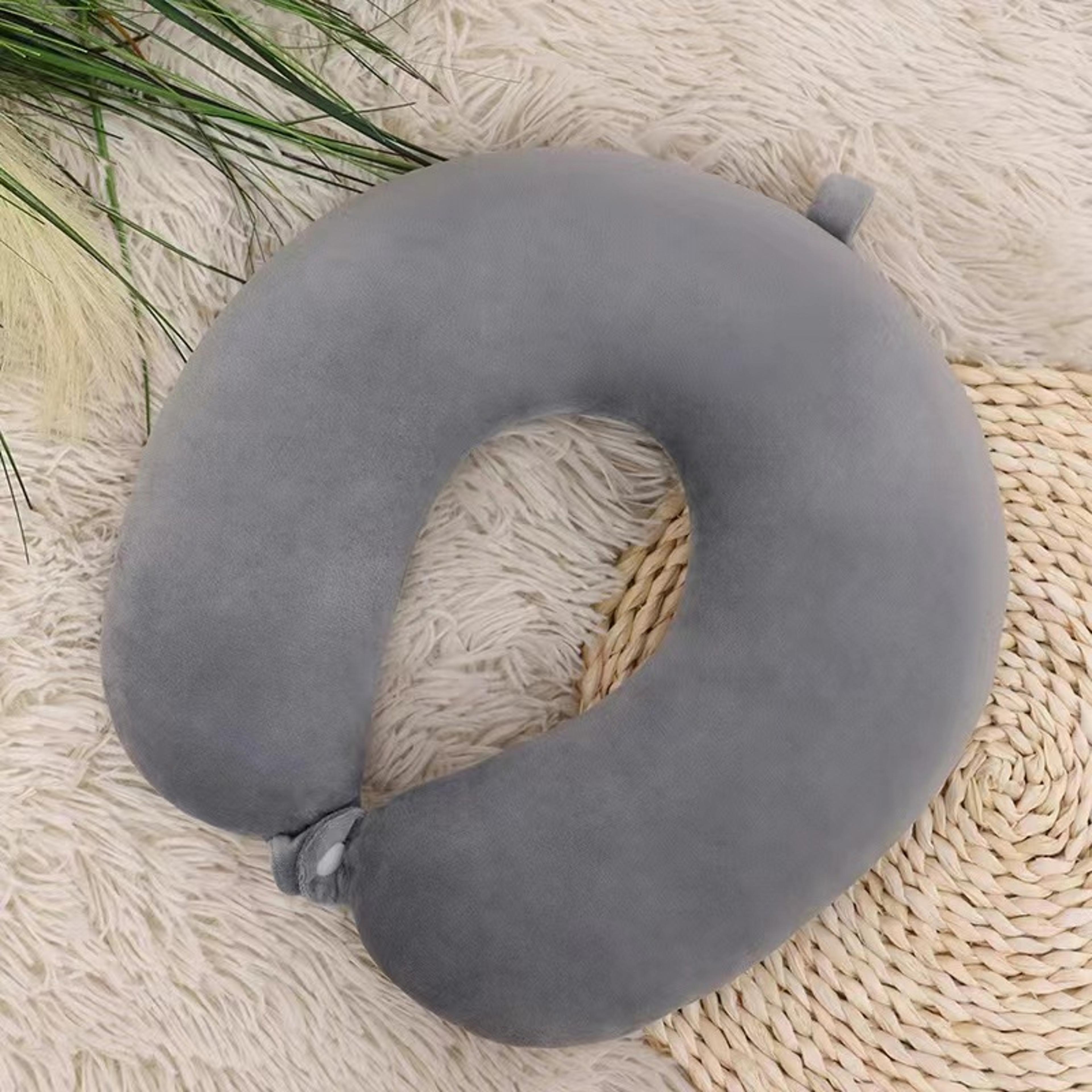 Travel Neck Pillow Ushaped Plush Pillow For Driving Nap Comfortable Pillow To Relieve Fatigue 0