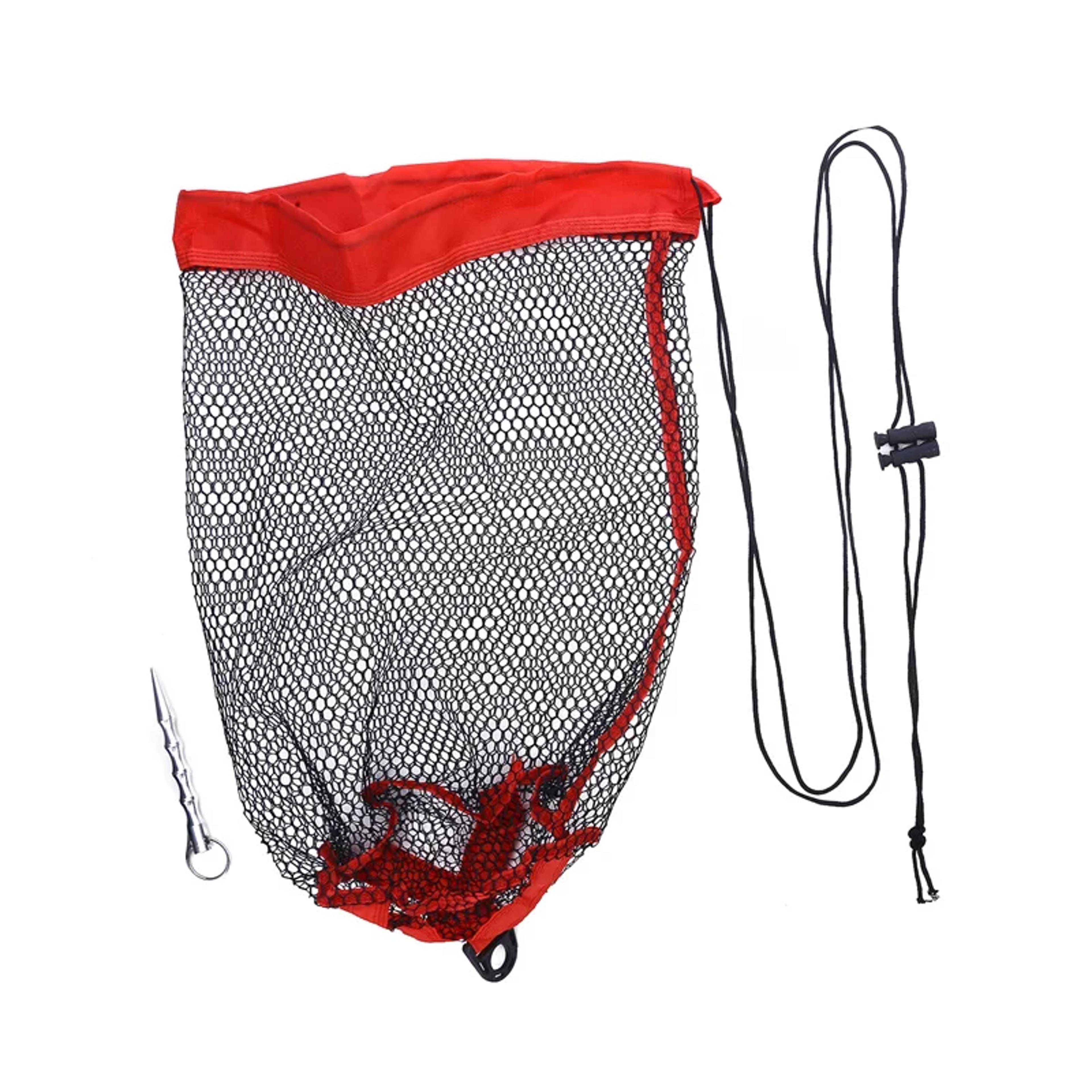 Portable Fishing Net With Drawstring Encrypted Mesh Fish Bag Fishing Collection Bag Login Net 5