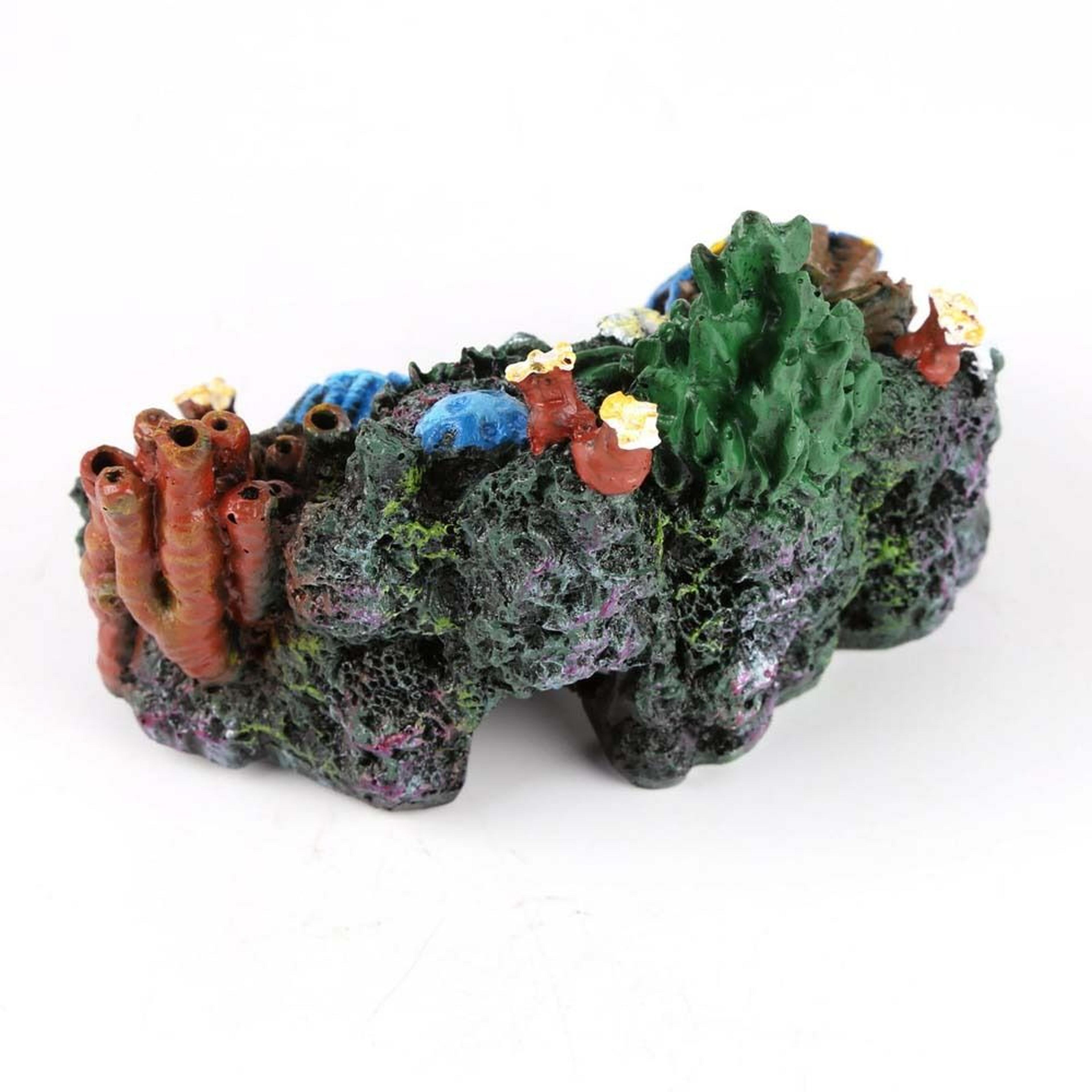 Resin Plant Mountain Aquarium Decoration Fish Tank Ornament Coral Reef Landscaping 2