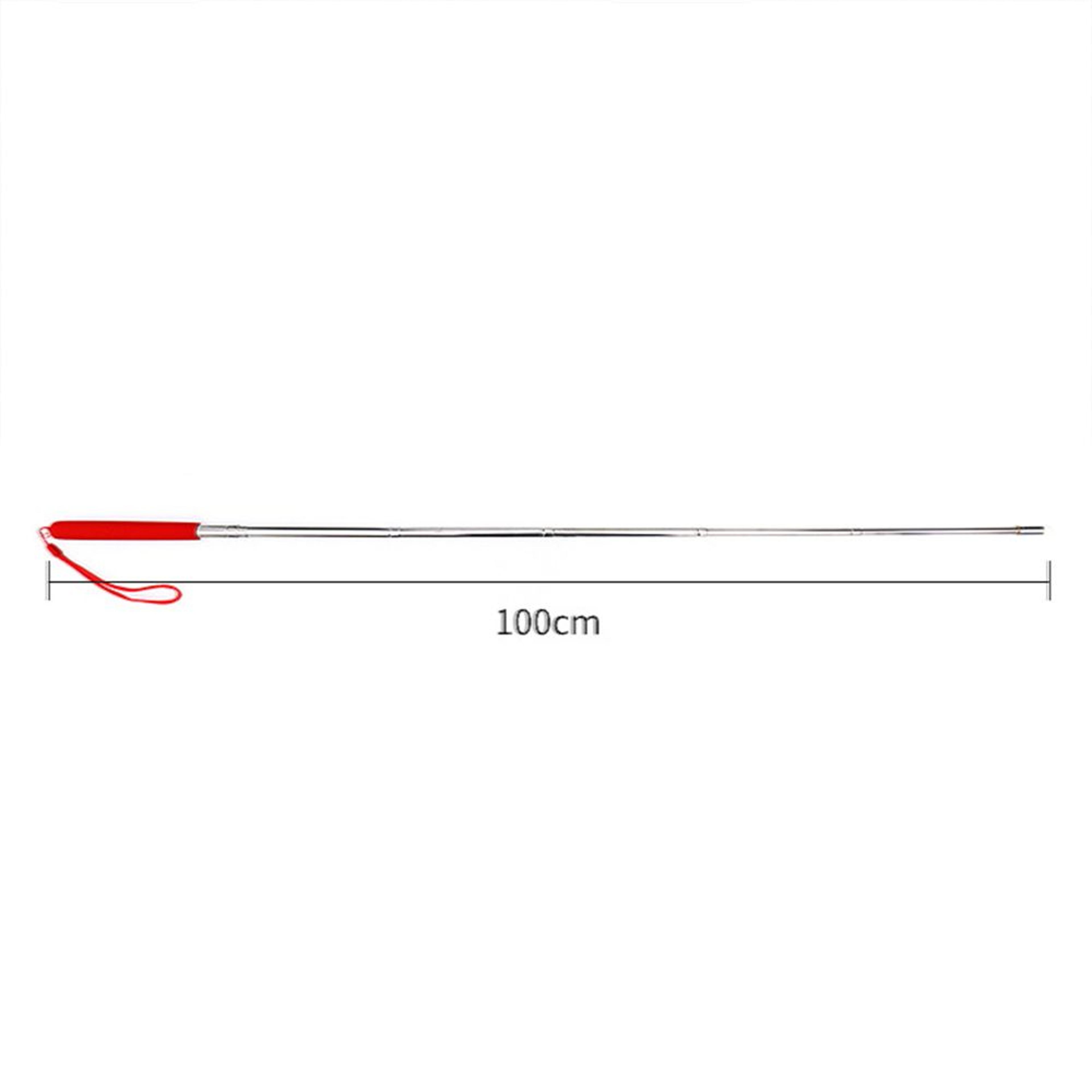 Retractable Classroom Pointer Pen Stainless Steel Extendable Hand Presenter Tool 4