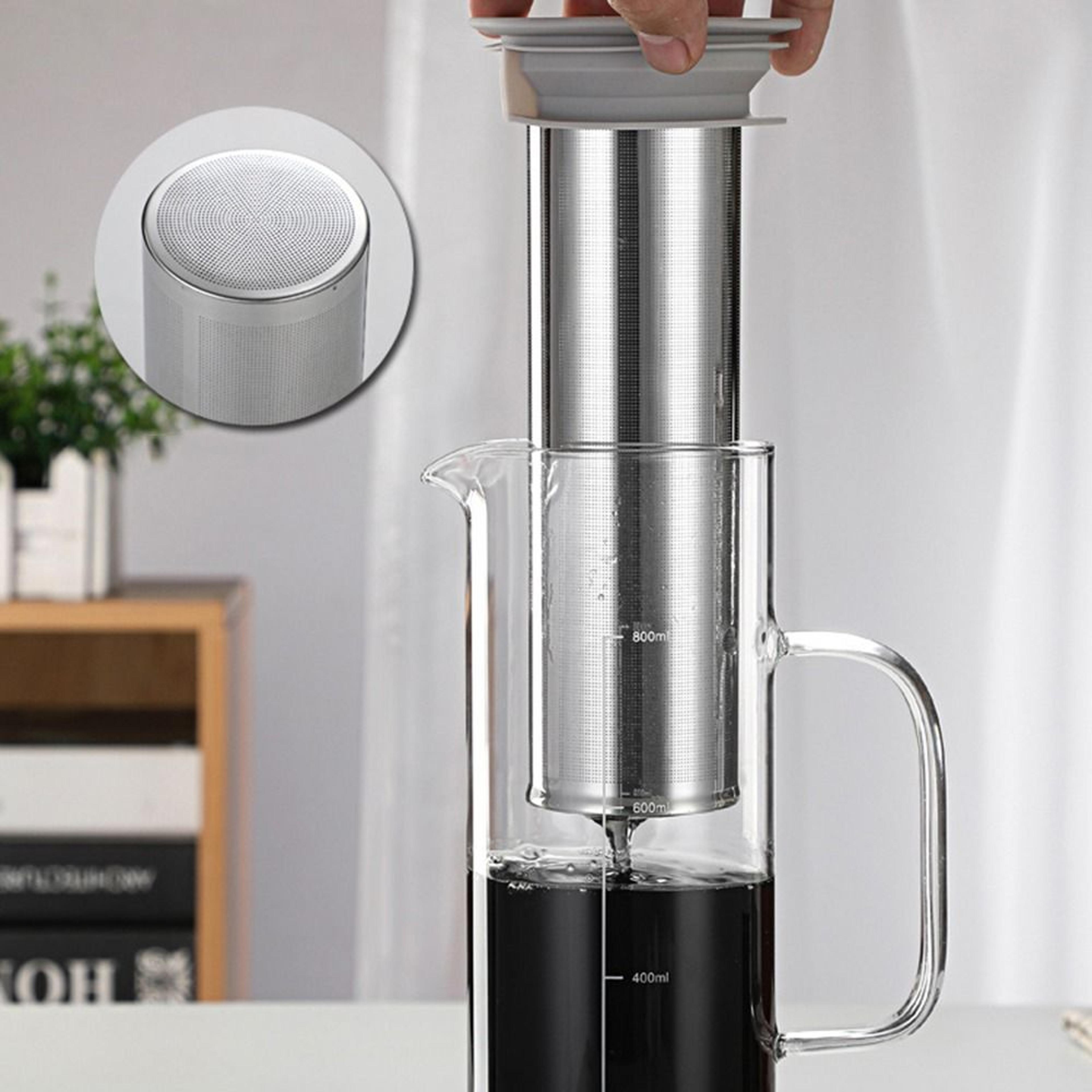 Iced Coffee Maker Cold Brew System Airtight Cold Brew Pitcher Coffee Accessories 1