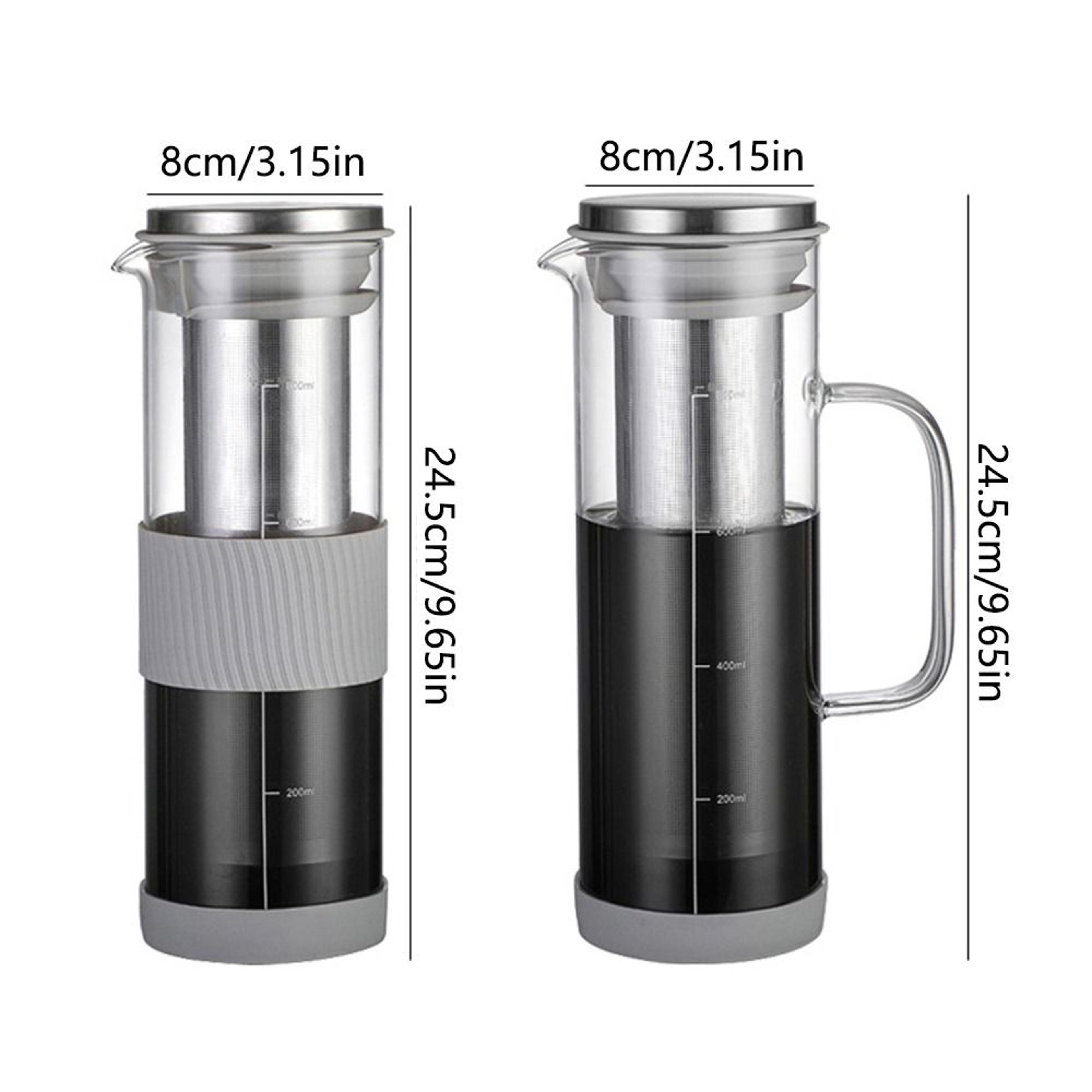 Iced Coffee Maker Cold Brew System Airtight Cold Brew Pitcher Coffee Accessories 5