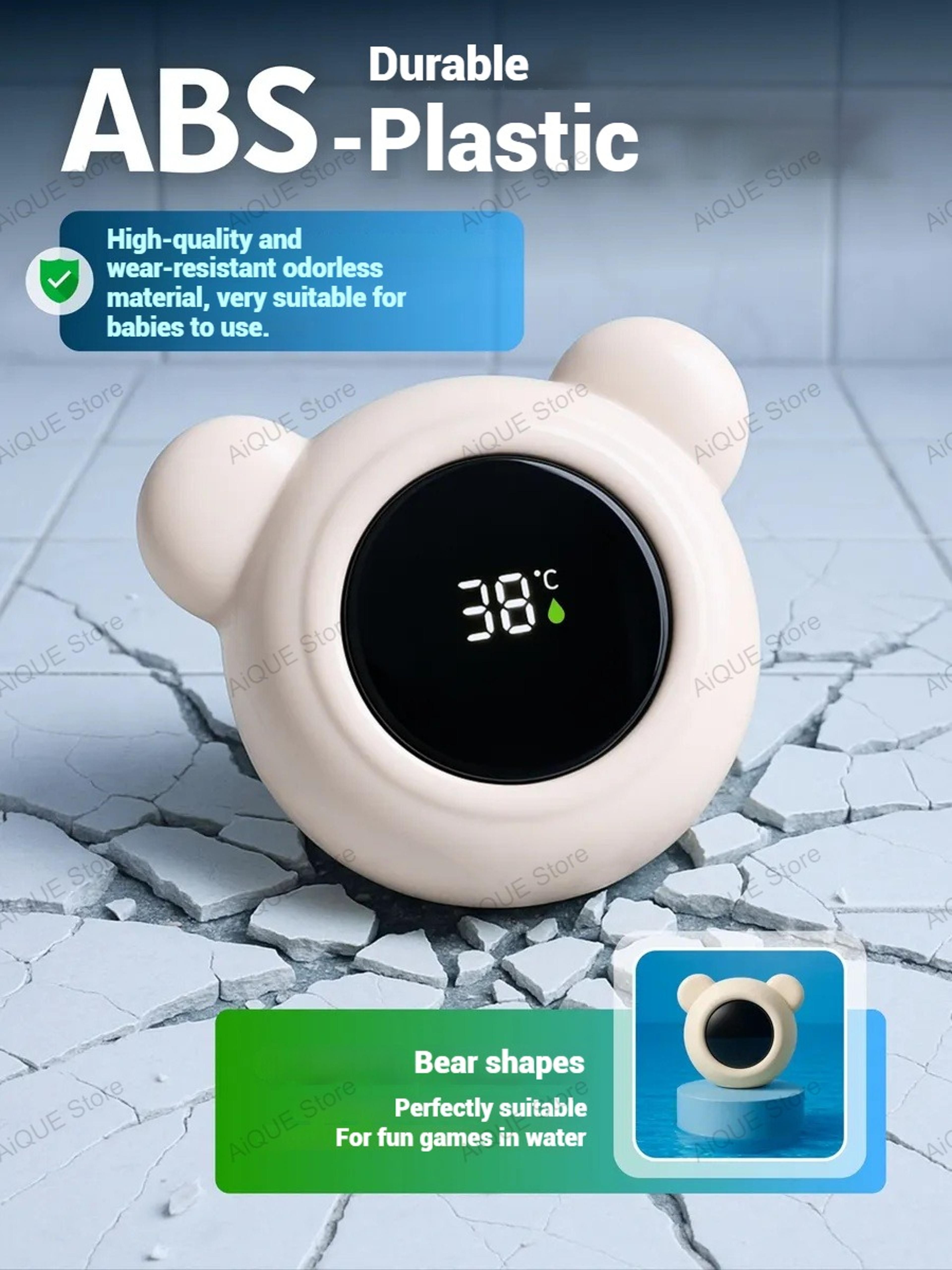 Touch Control Baby Bath Temperature Monitor LED Display Digital Water Thermometer 4