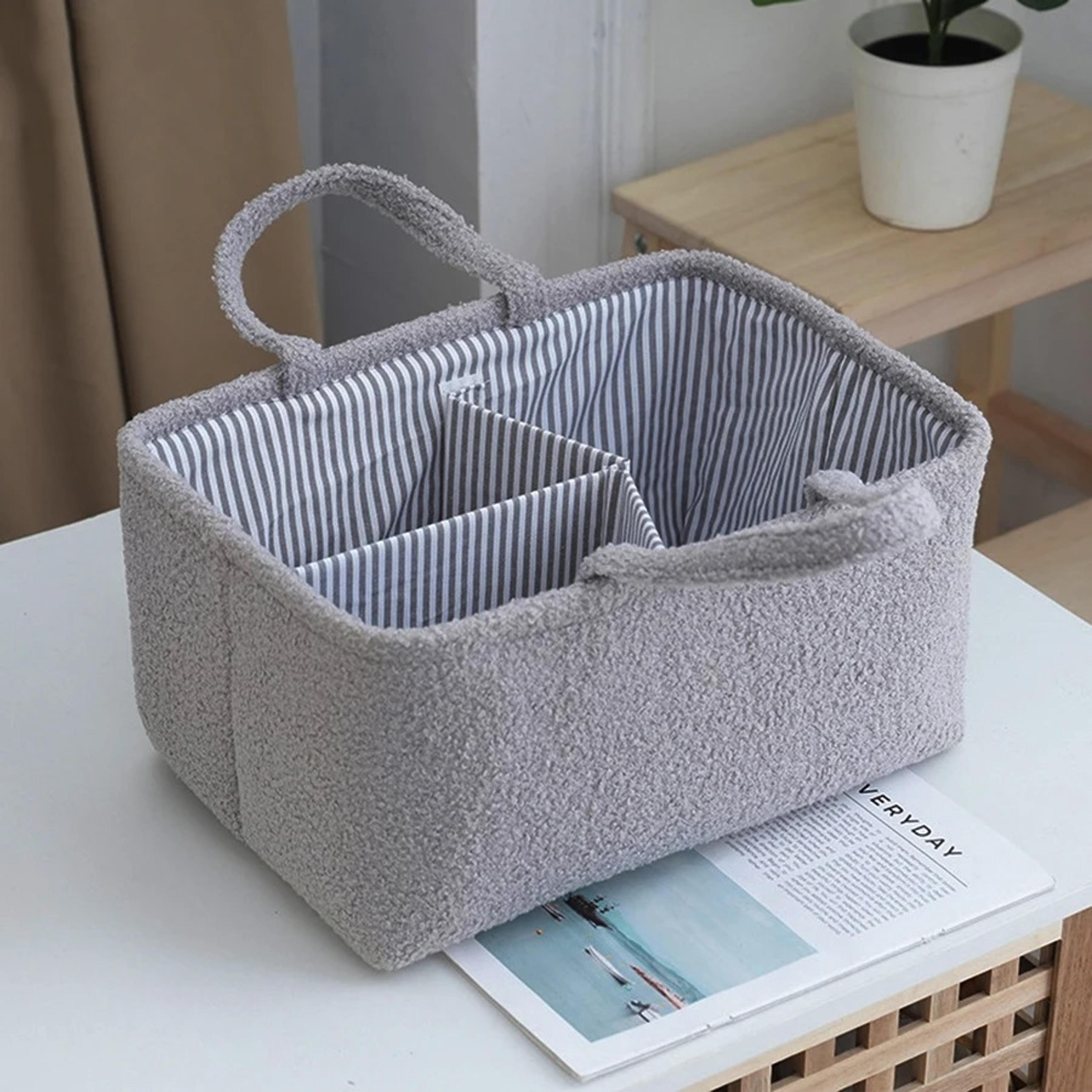 Multifunctional Travel Mommy Bag Diaper Bag Organizer Basket With Feeding Bottle Storage And Handba 6