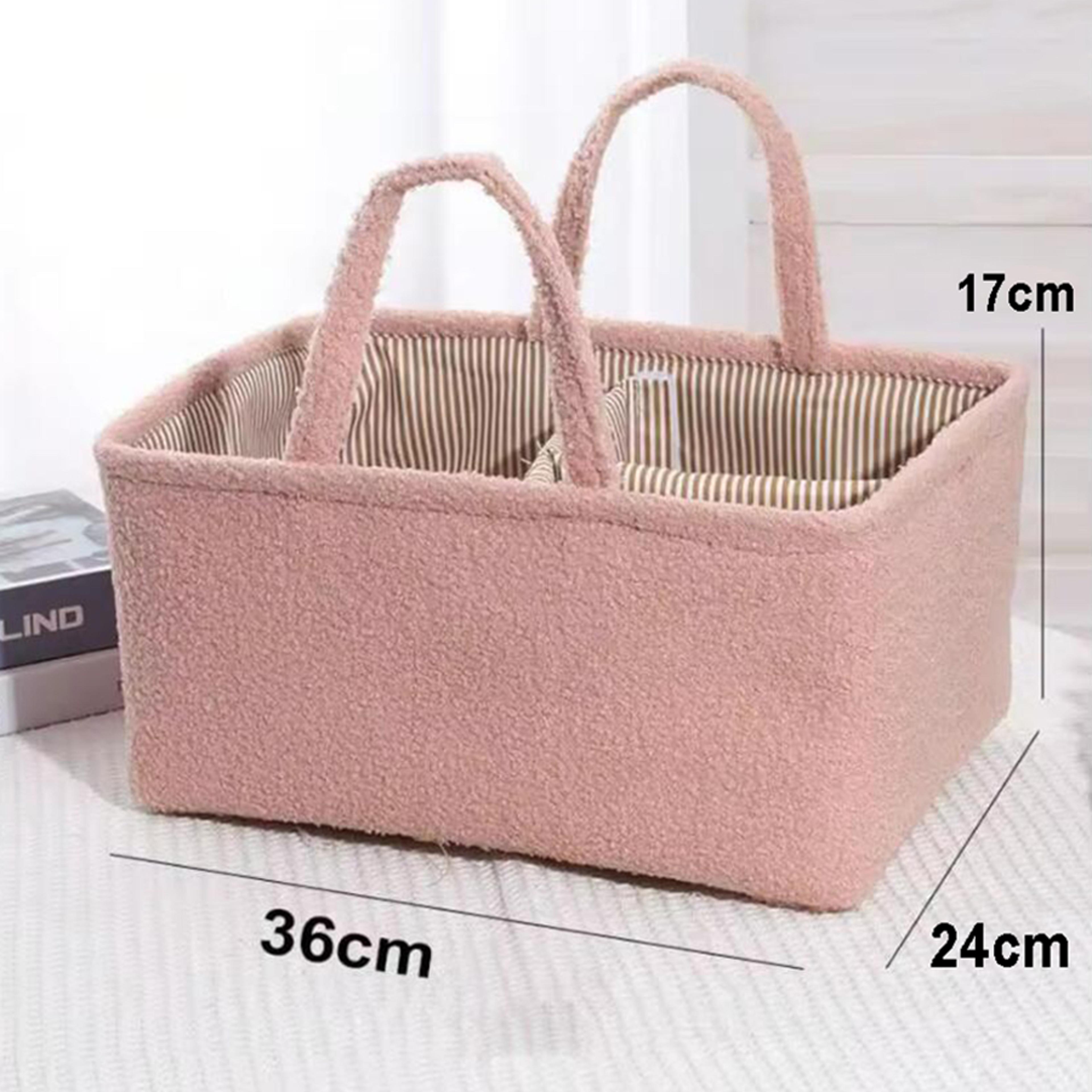 Multifunctional Travel Mommy Bag Diaper Bag Organizer Basket With Feeding Bottle Storage And Handba 3