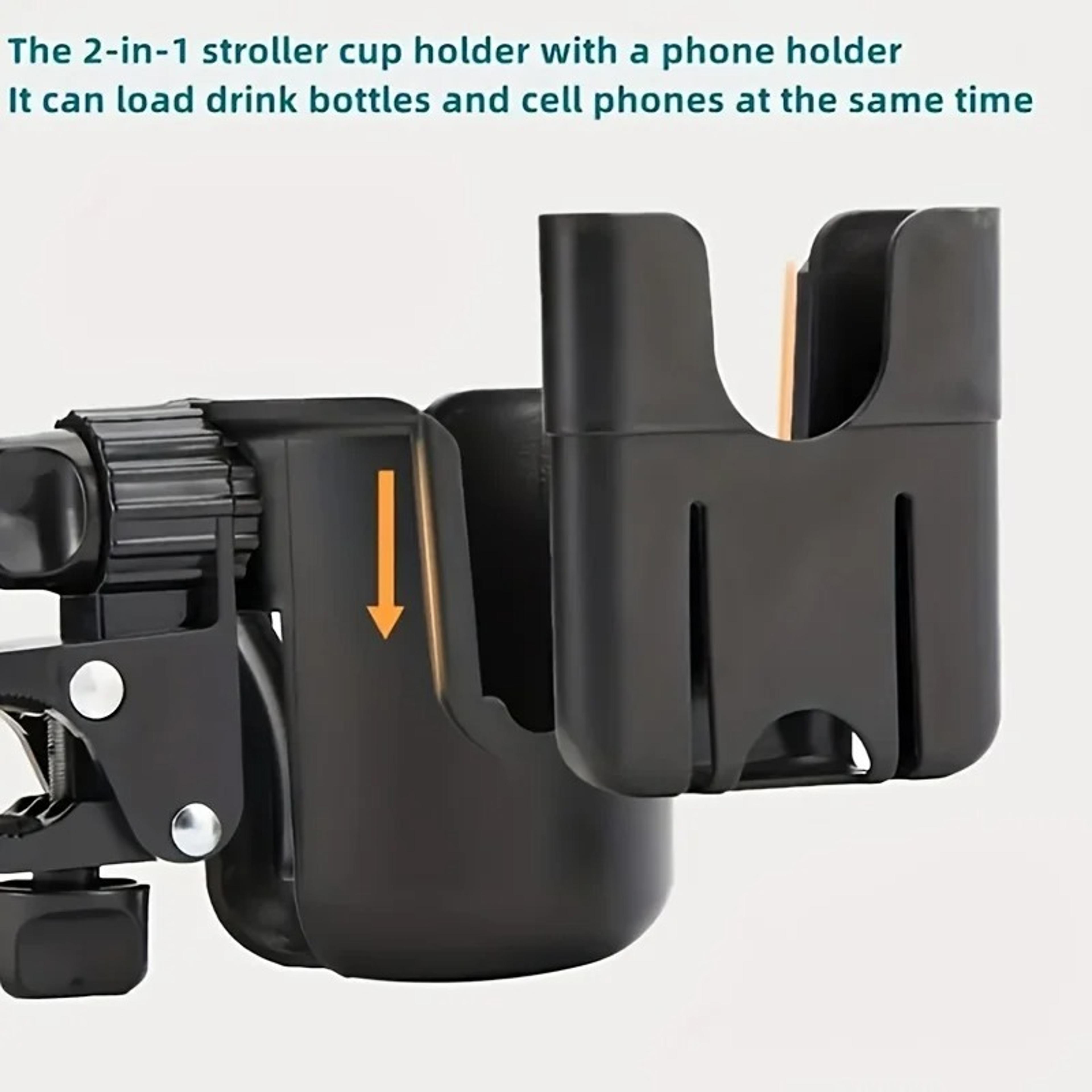 Universal Bottle Holder For Wheelchair Stroller Accessories Cup And Phone Holder 3