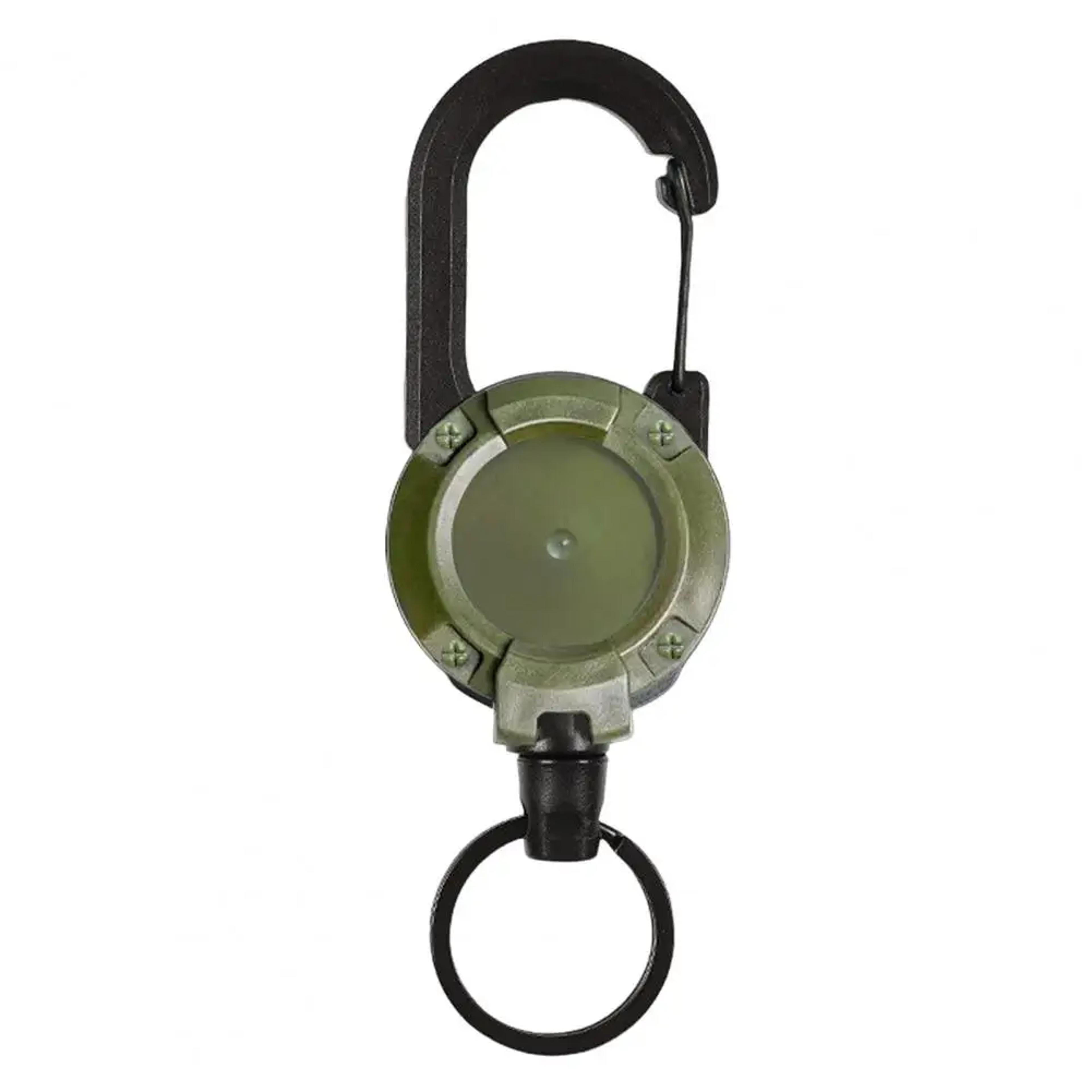 Portable Telescopic Keychain Clip Retractable Buckle Carabiner Badge Holder Anti Lost Keychain For  8