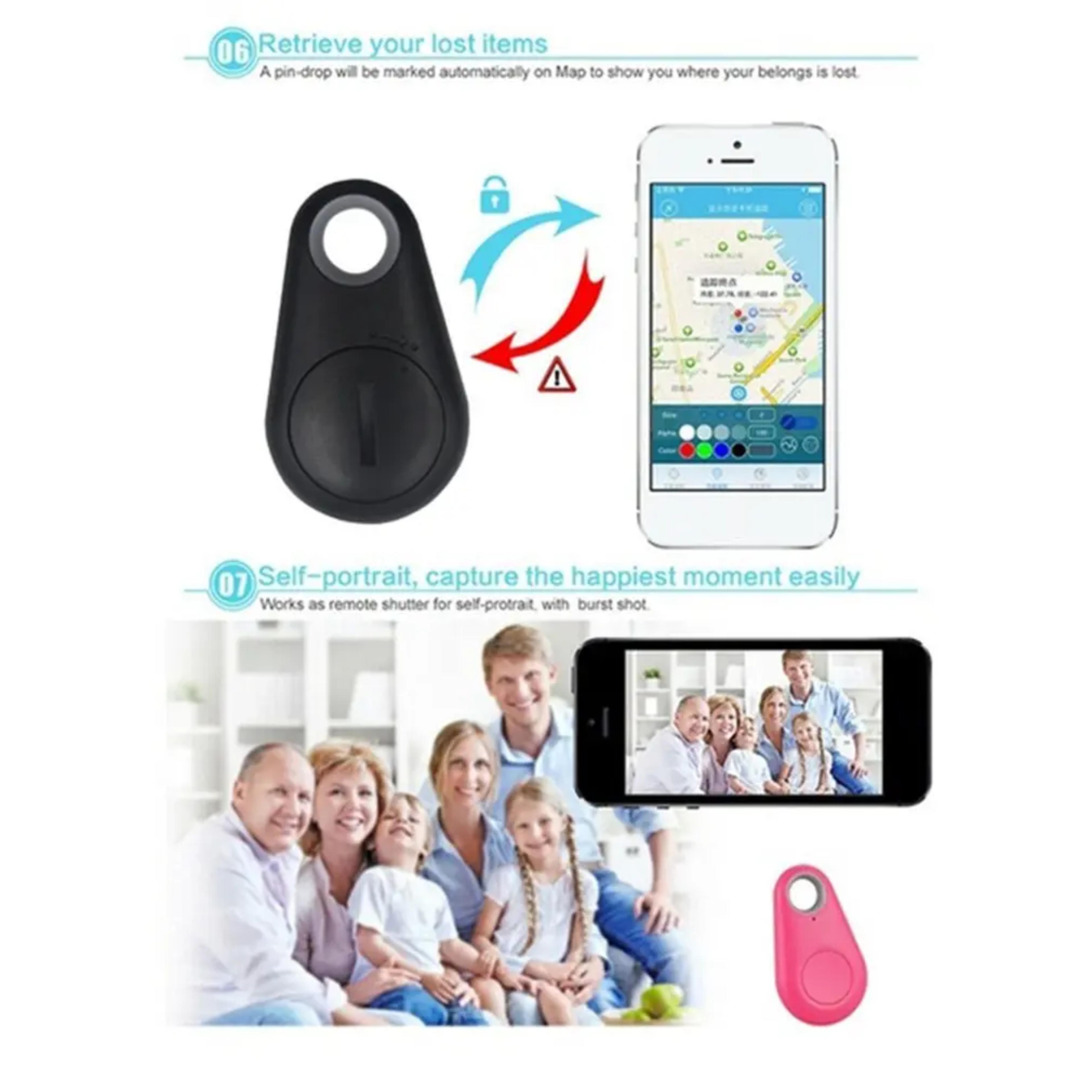 Wireless Mini Bluetooth GPS Tracker Antilost Alarm For Pets Dog Key Wallet Locator Child Finder 2