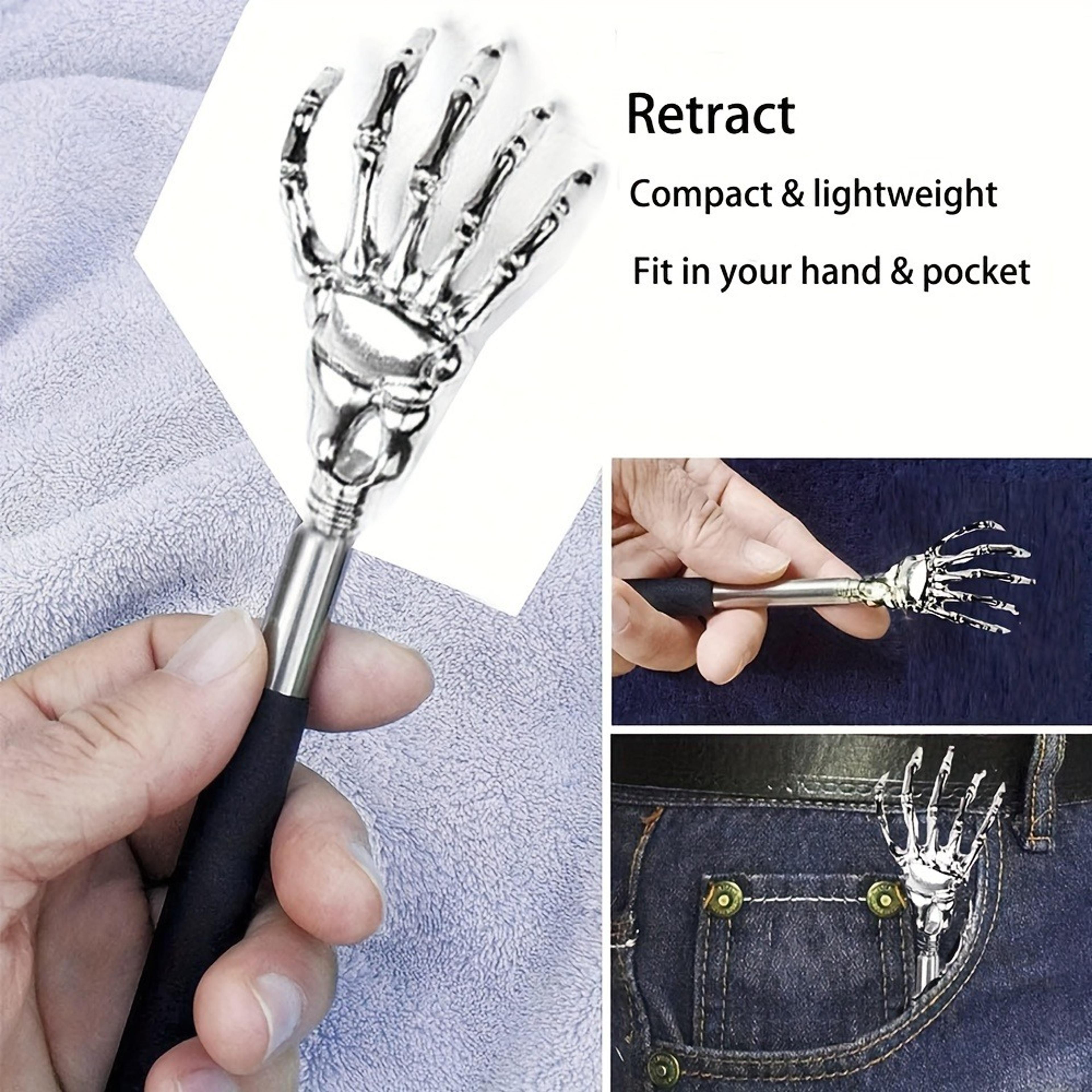 Stainless Steel Telescoping Back Scratcher Portable Extendable Back Scratcher For Humans And Pets E 3