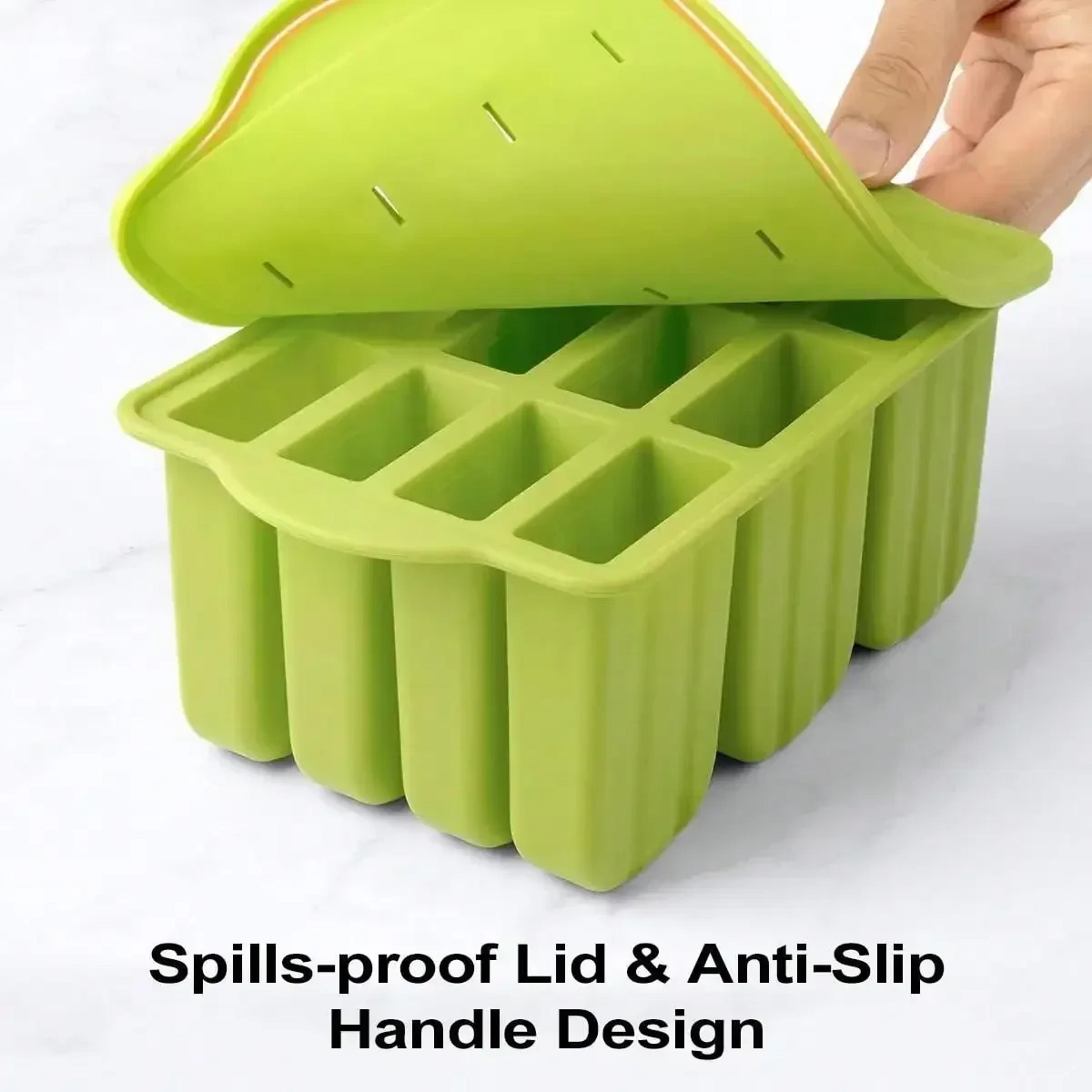 Silicone Popsicle Molds Popsicle Trays For Freezer Homemade Ice Cream Popsicle Molds With Sticks 2