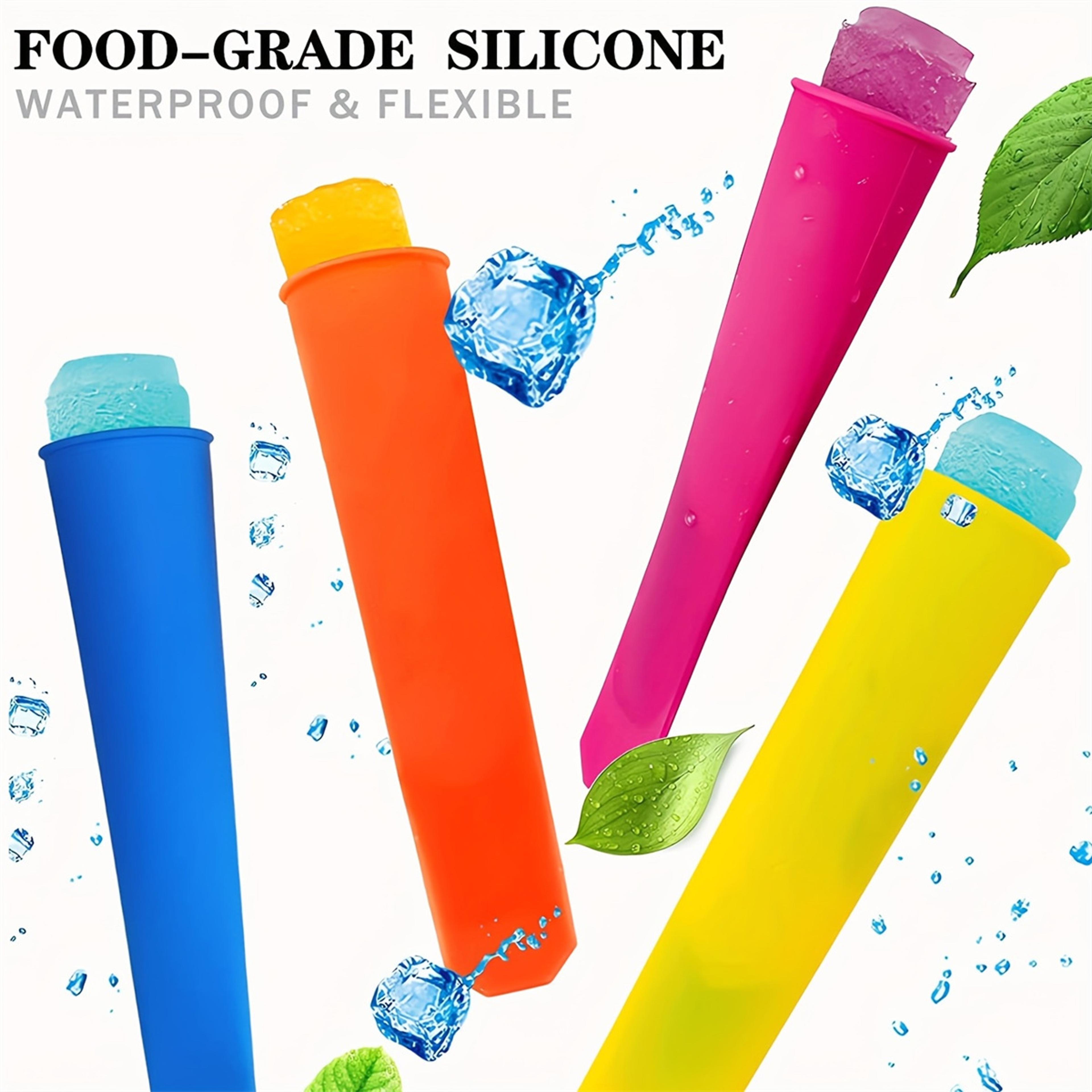 Reusable Silicone Pop Mold Ice Lolly Ice Cube Mould 6pcs Summer Ice Cream Mold Diy Food Grade Kitch 4