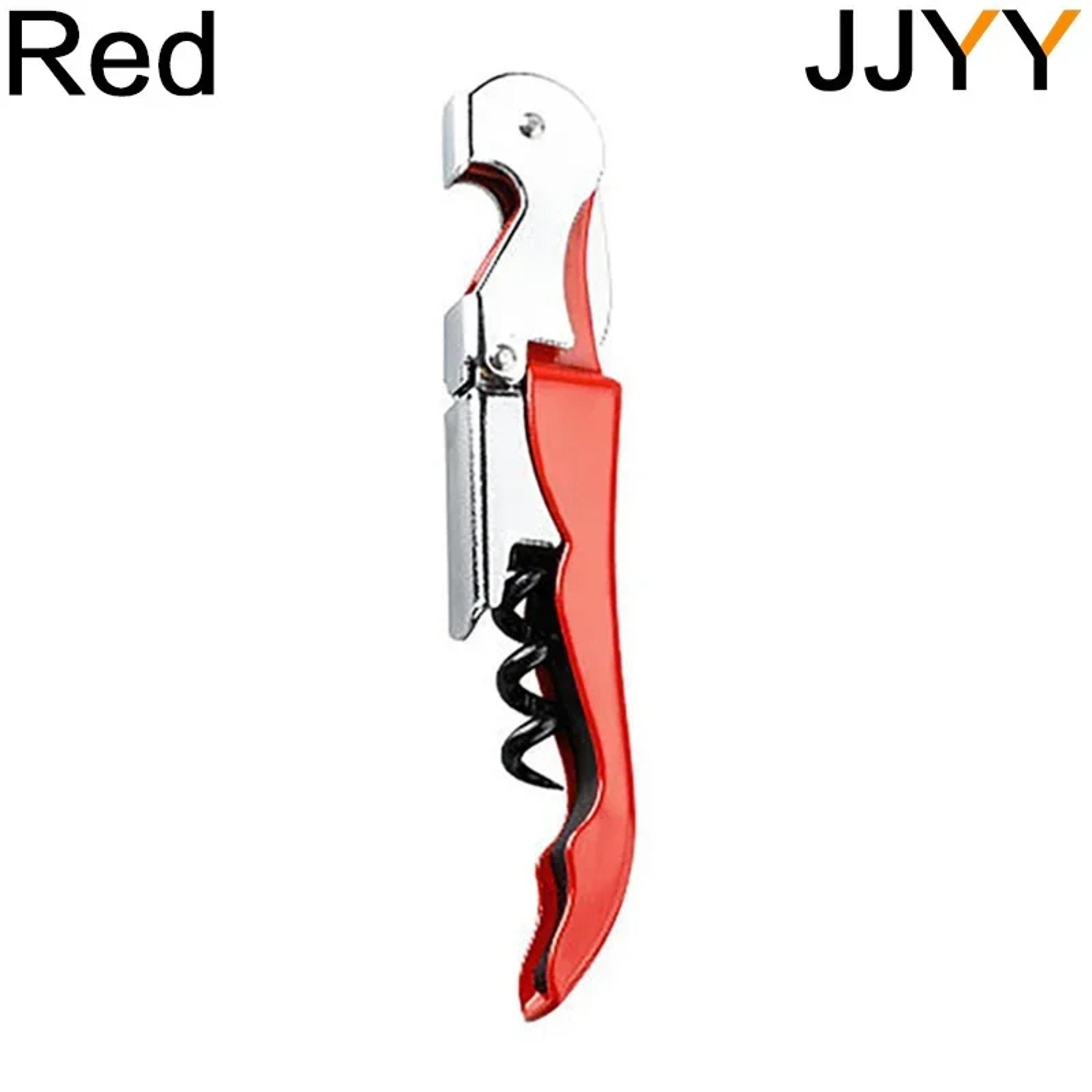Professional Waiters Corkscrew Stainless Steel Wine Opener Beer Bottle Opener And Foil Cutter For W 6