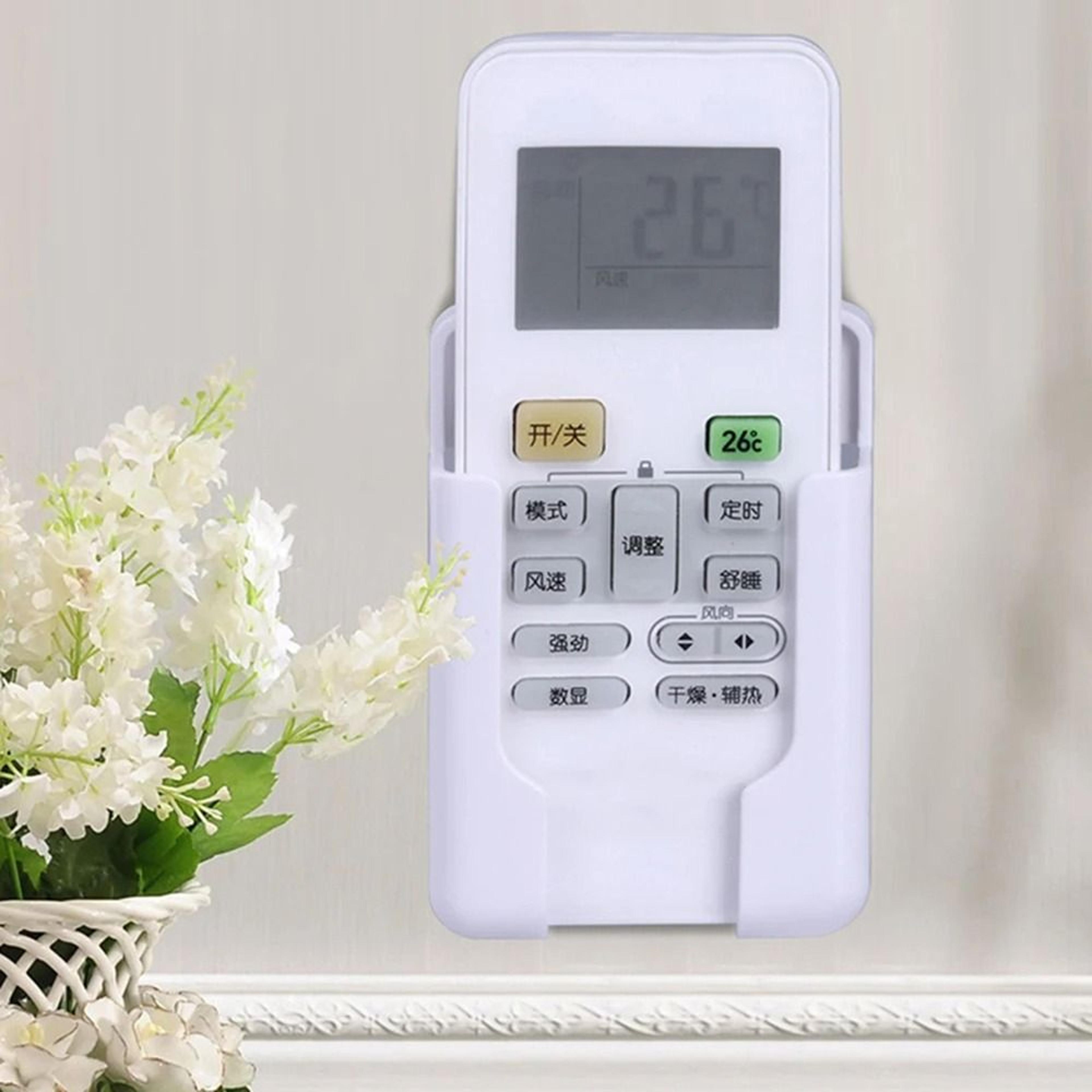 Universal Wall Shelf Remote Controller Bracket Phone Charging Holder Air Conditioner TV Wall Mount  0