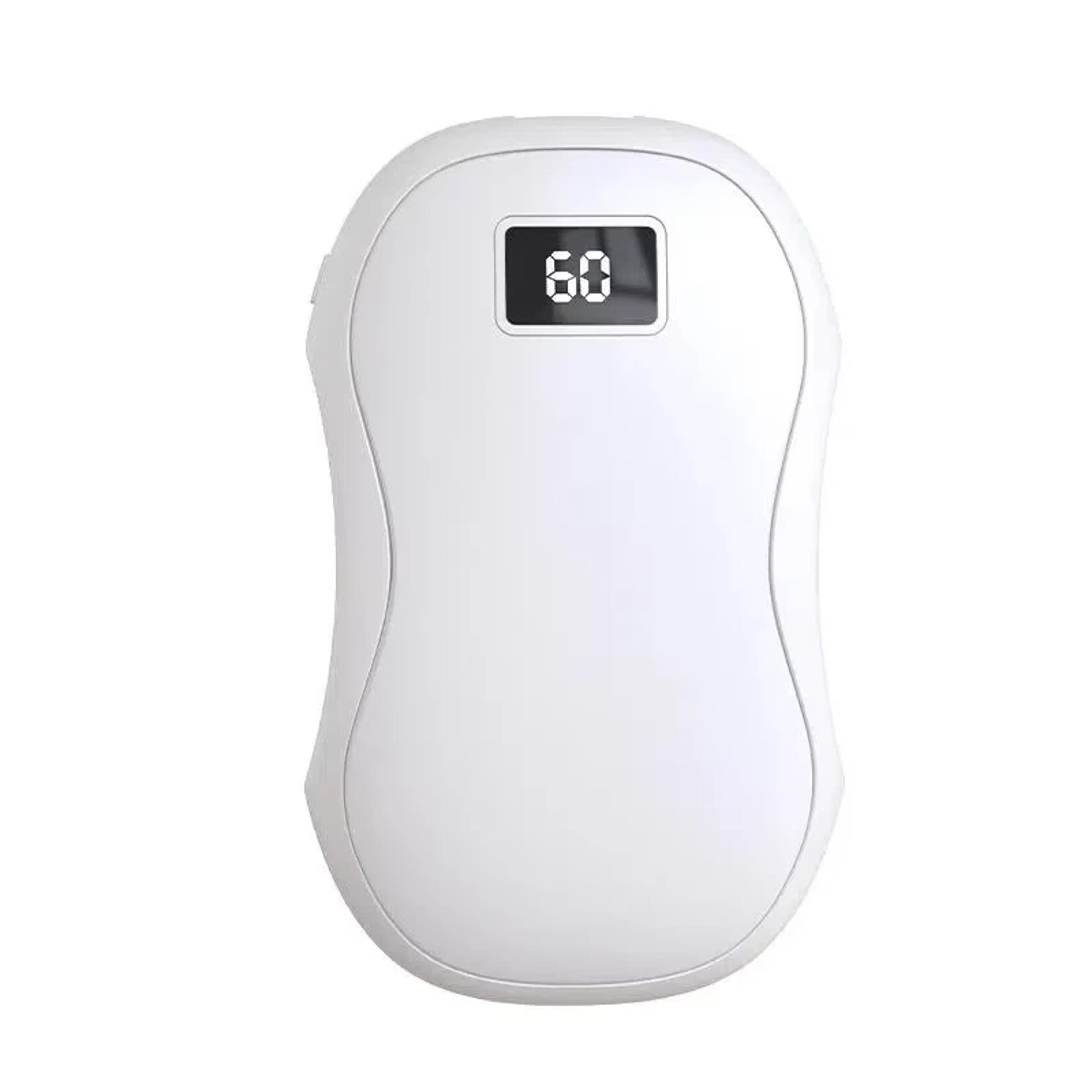 Fast Heating Portable Hand Warmer Digital Display Safe Double Sided Warmth For Winter 6