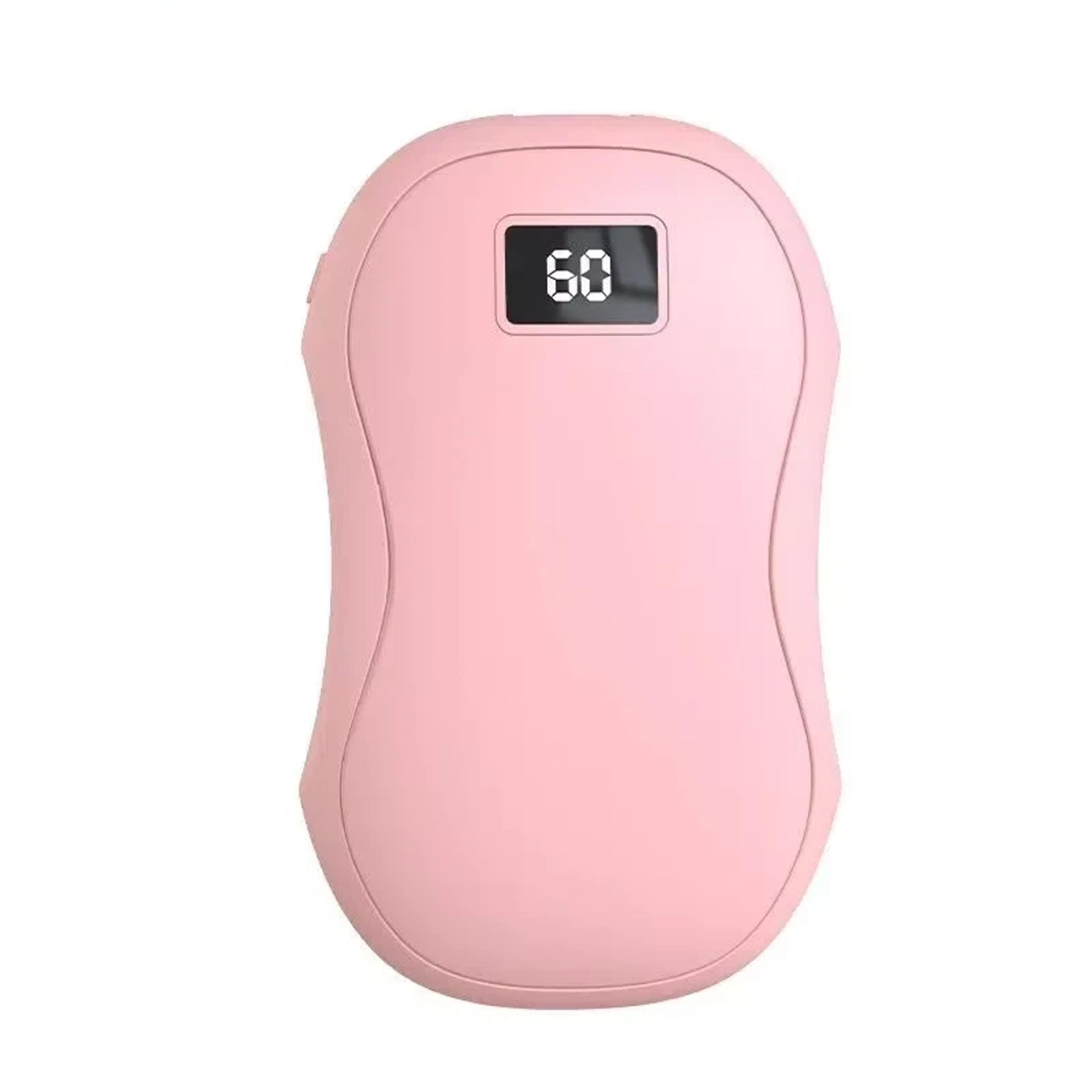 Fast Heating Portable Hand Warmer Digital Display Safe Double Sided Warmth For Winter 7