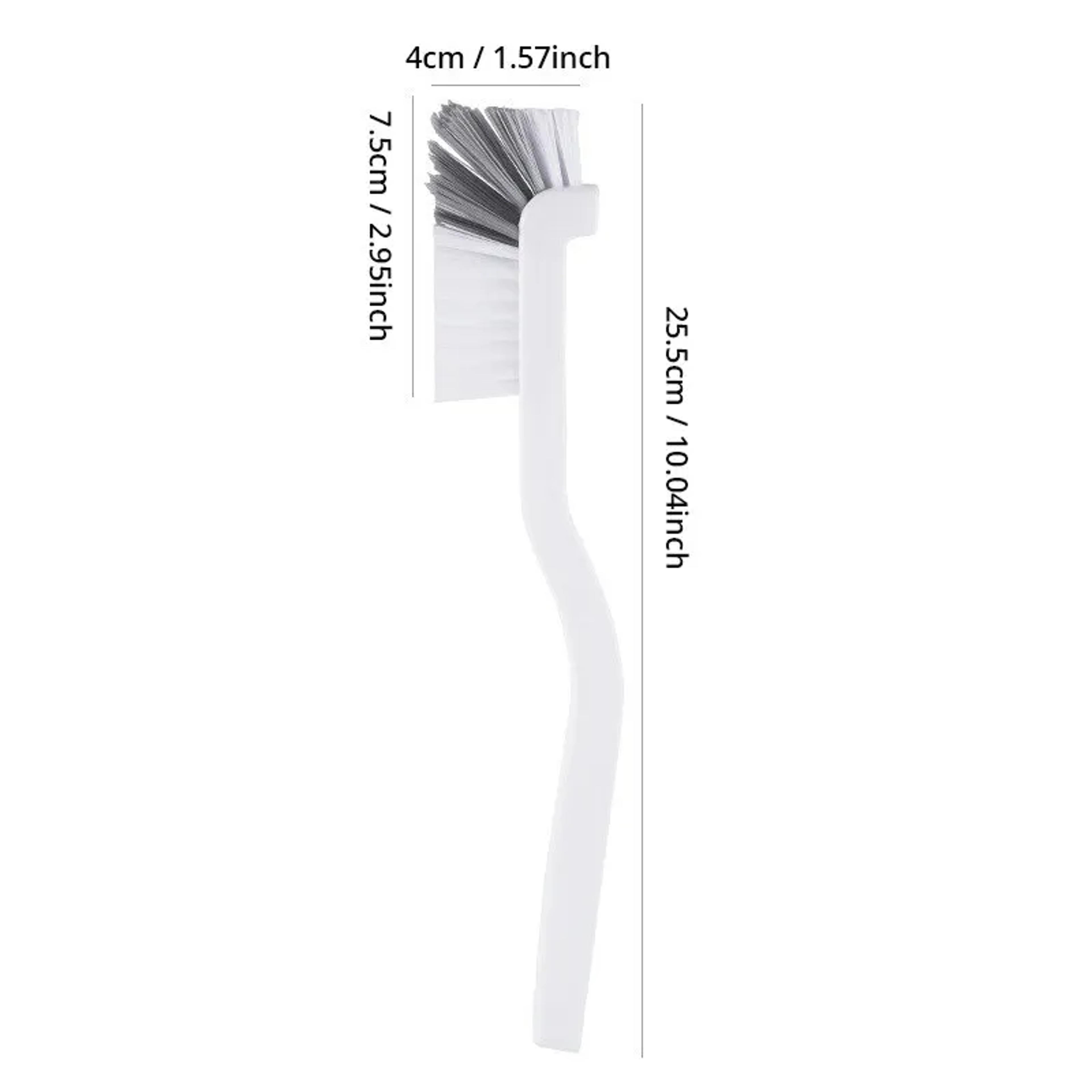 Long Handle Sink Brush With Elbow Design And Wall Hanging Tail Hole For Crevice Cleaning 5