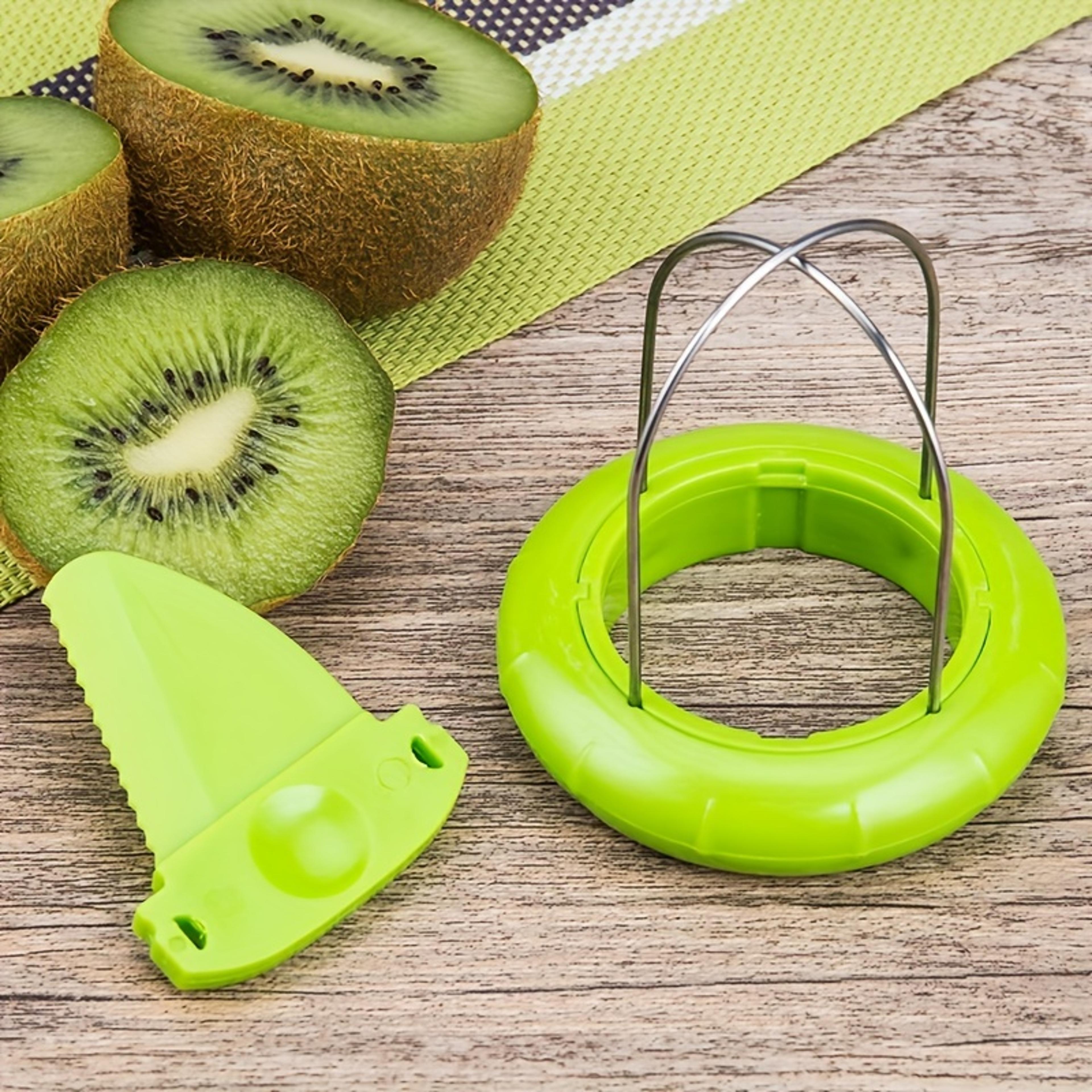 Stainless Steel Kiwi Peeler Fruit Cutter Slicer Fast Kitchen Gadgets Creative Fruit Peeler 3