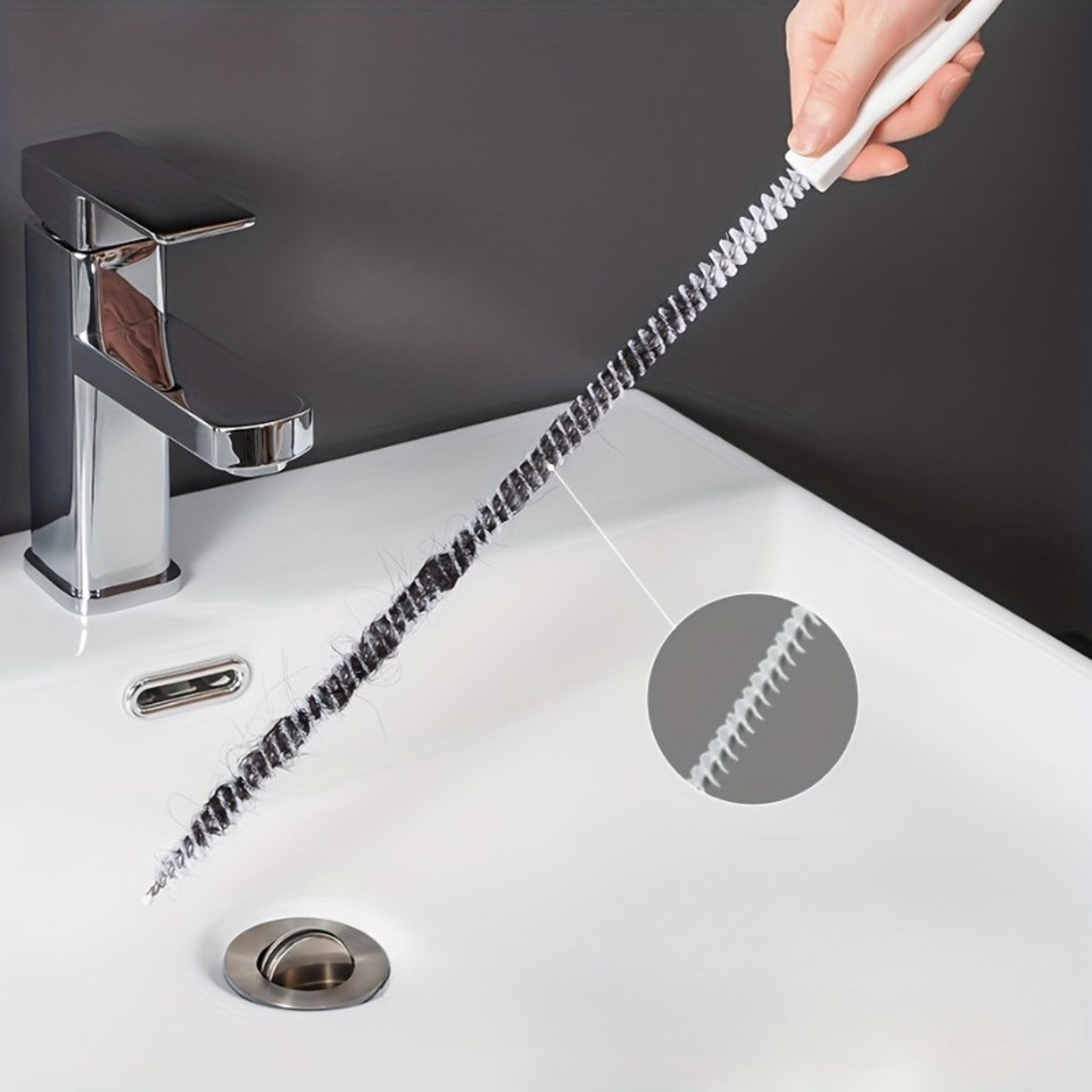 Water Pipe Dredging Tool Sewer Hair Cleaner Facial Sink Cleaning Brush Pipeline Machine 4
