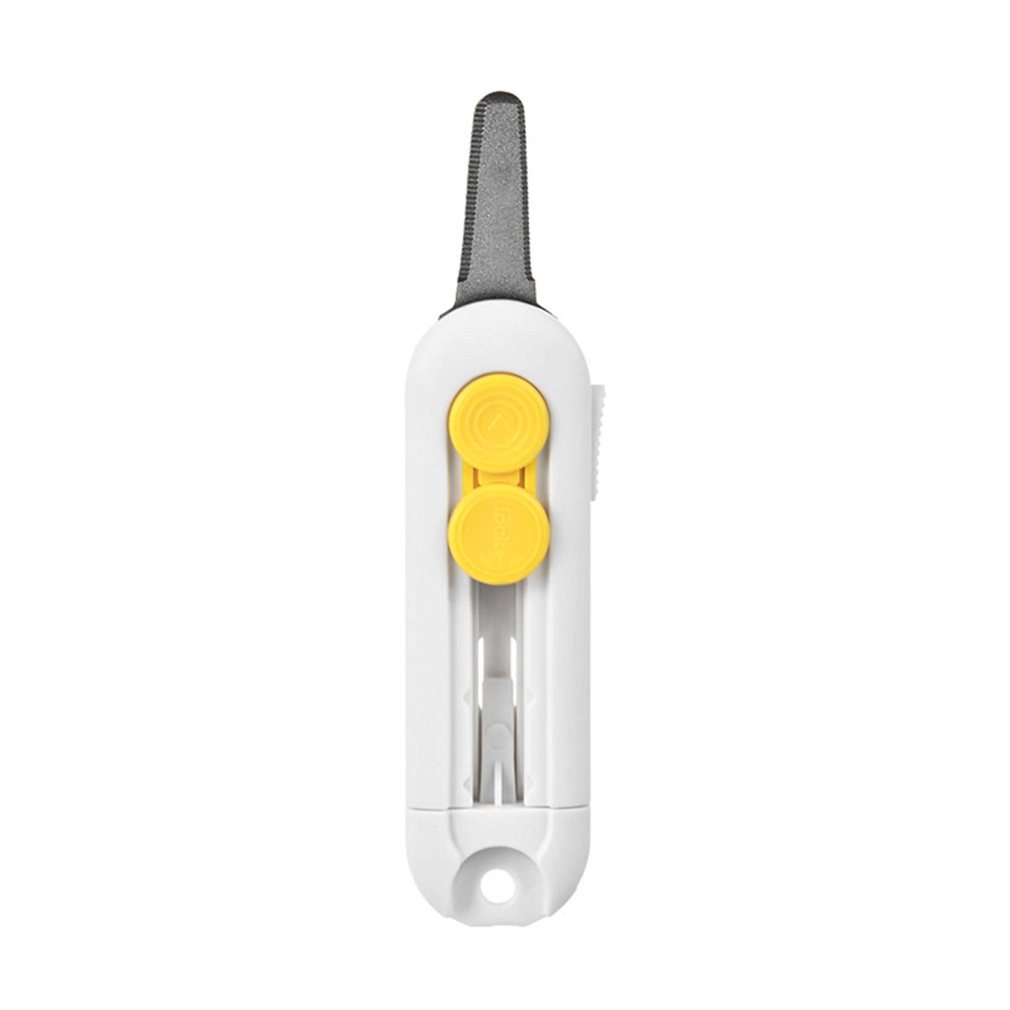 Portable Box Cutter Magnetic Mini Cutter For Paper And Letters With Retractable Blade Durable ABS M 5