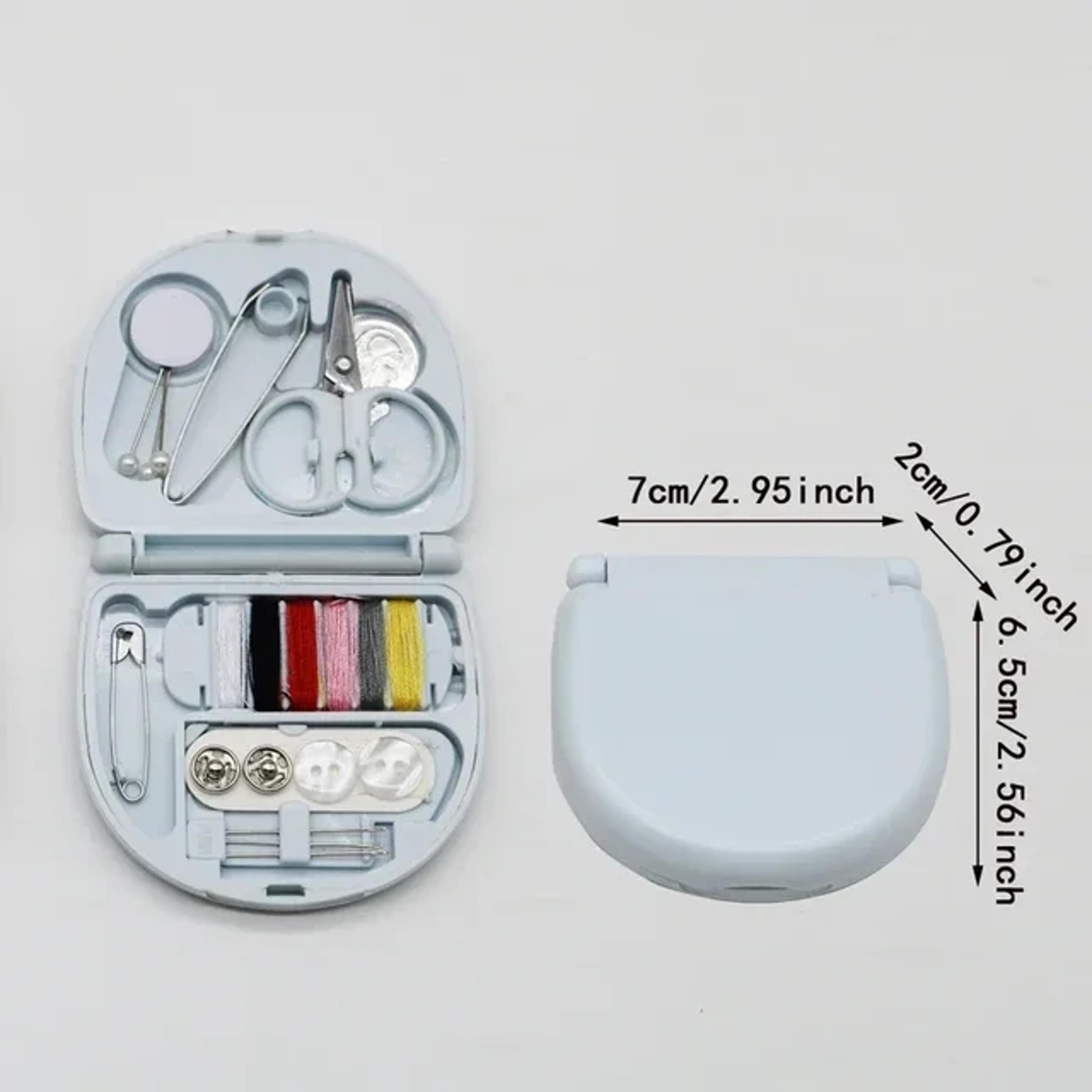 Travel Sewing Box Mini Portable DIY Sewing Kit Box Convenient Craft Organizer For Home Use 5