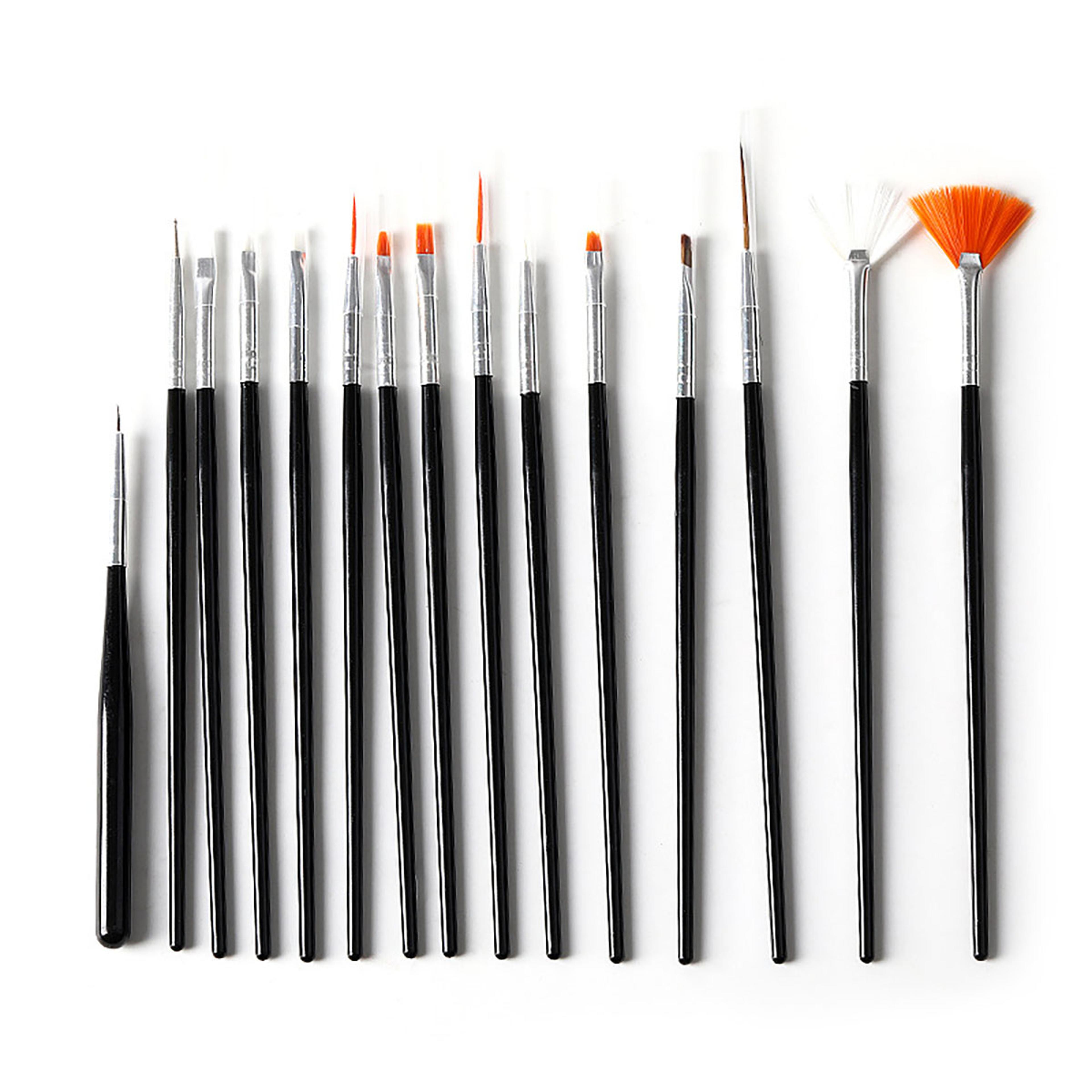 Miniature Paint Brush Set Fine Detail Brushes For Art Painting Acrylic Watercolor Oil Models 6
