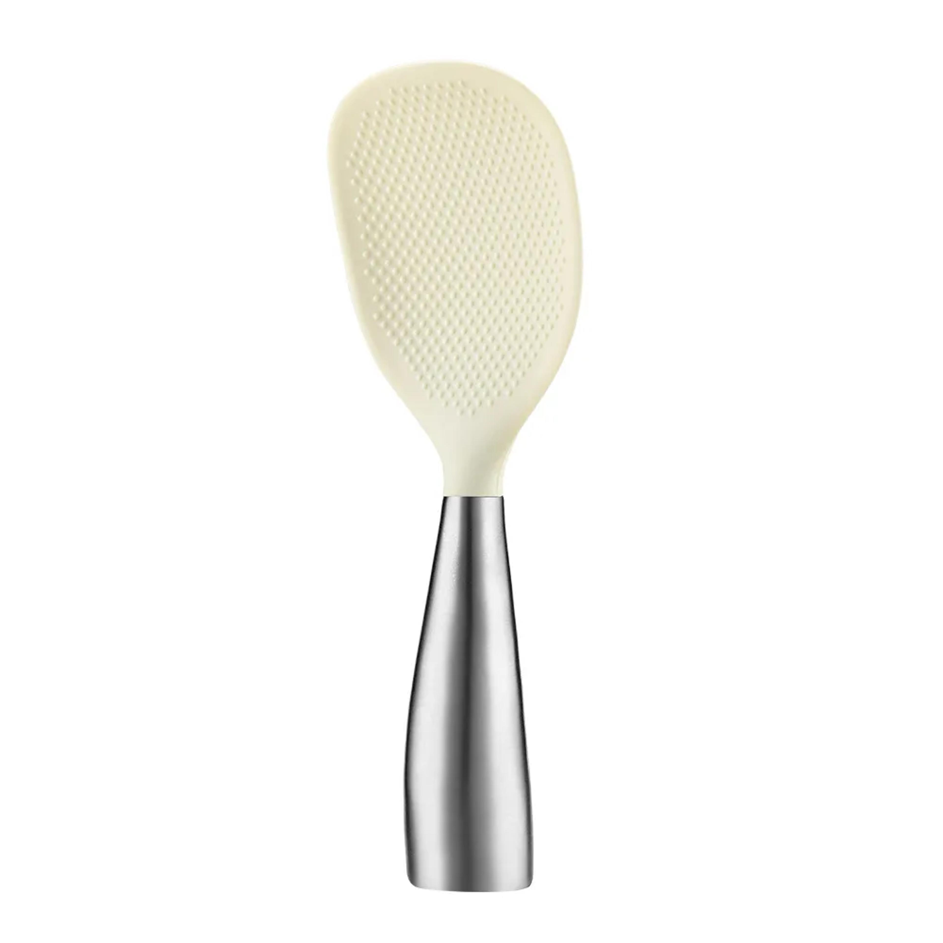 Silicone Cooking Spoon Antiscalding Nonstick Hightemperatureresistant Spoon For Pot Rice 8