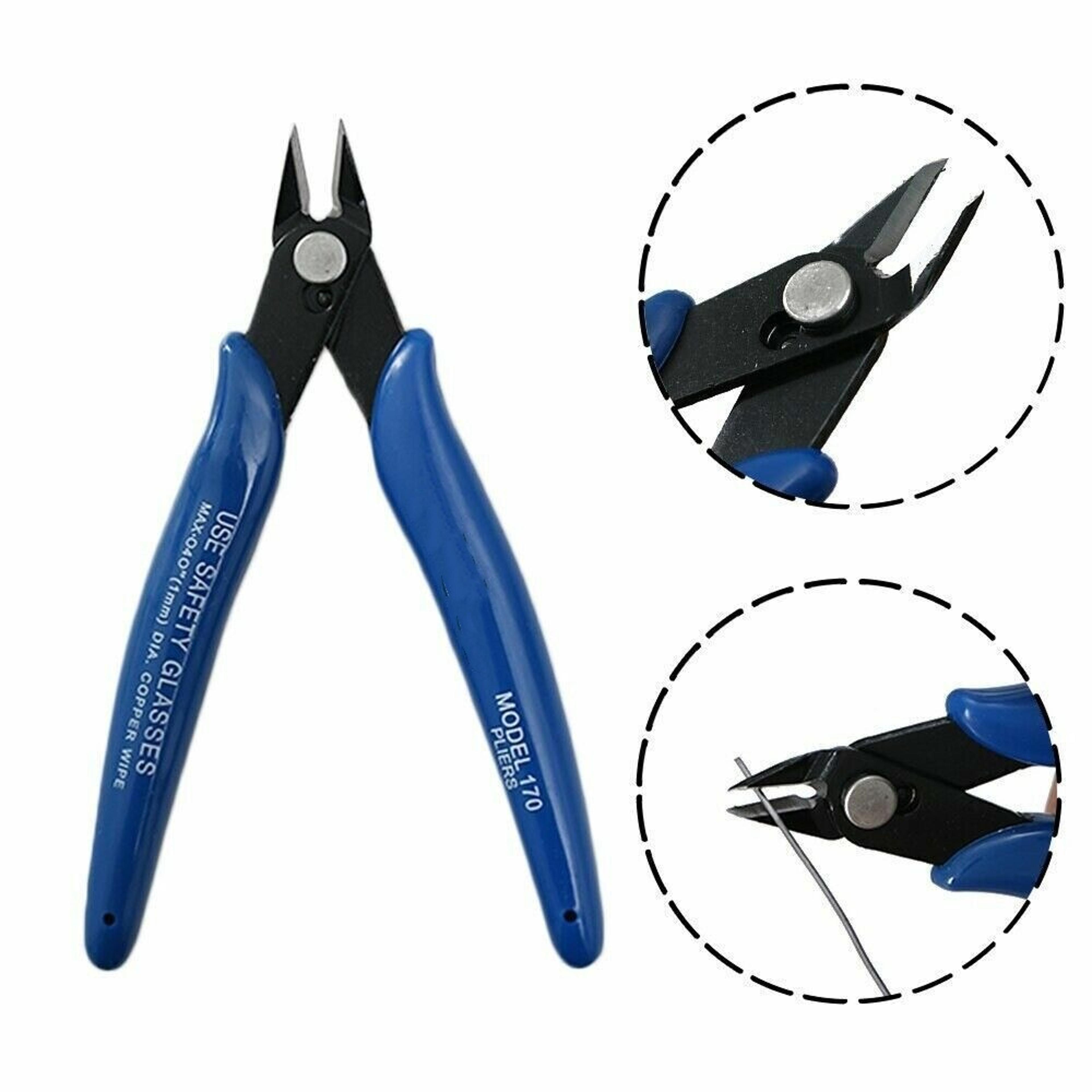 electrical wire cable cutters pliers carbon steel side snips nipper flush pliers home hand tools