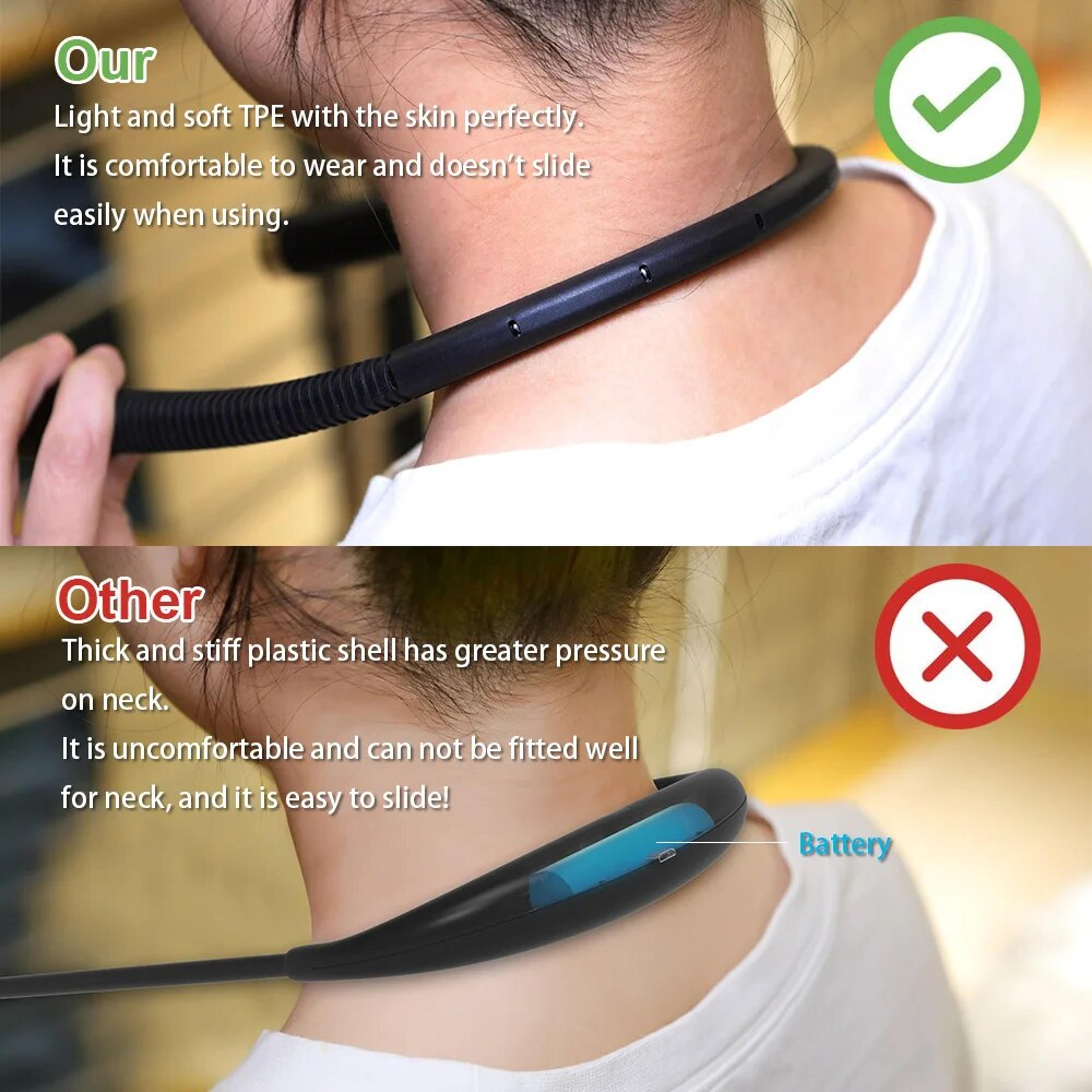 Portable Neck LED Reading Light USB Rechargeable Bendable Book Light For Bedtime Reading 3