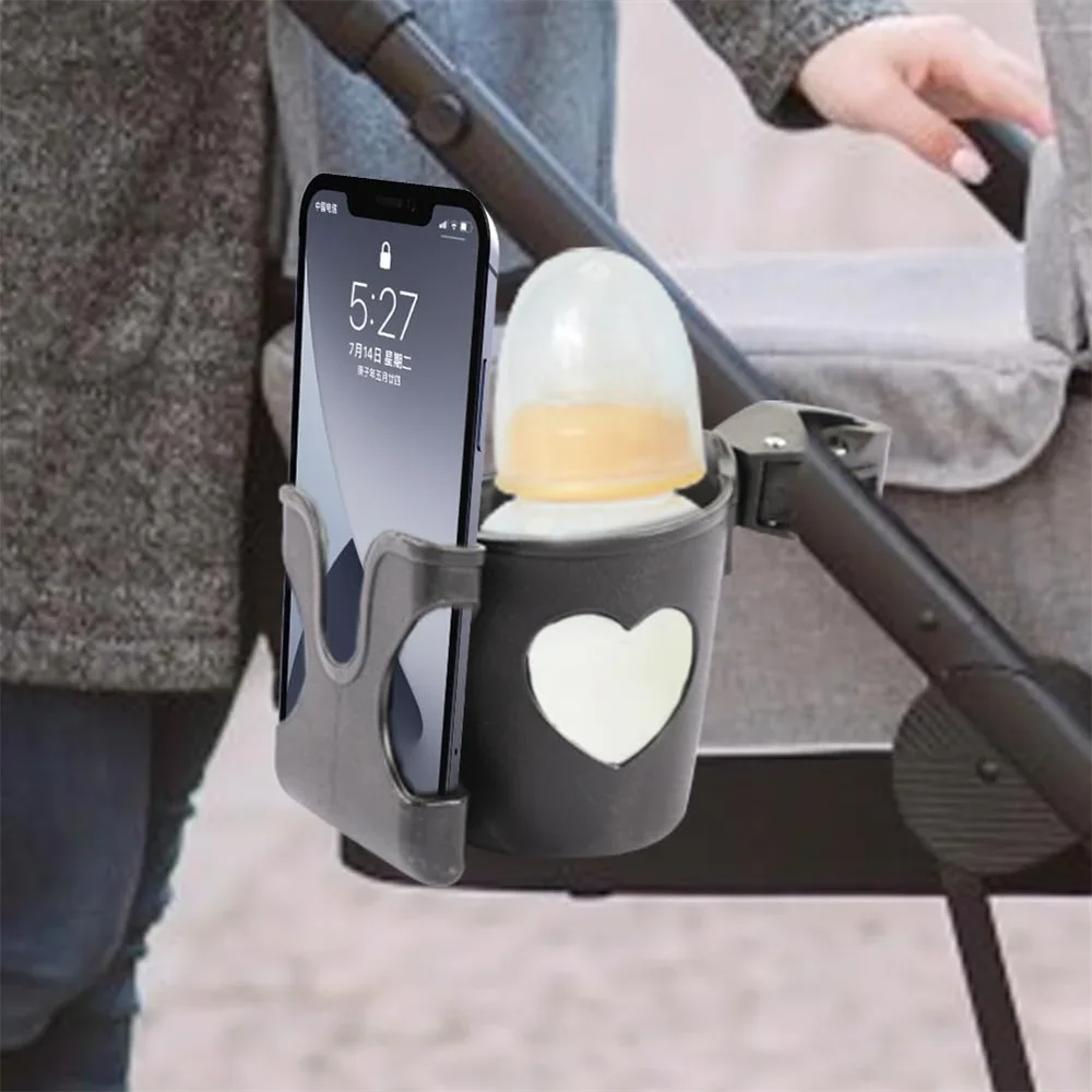 baby stroller bottle and phone stand baby stroller cup holder accessories