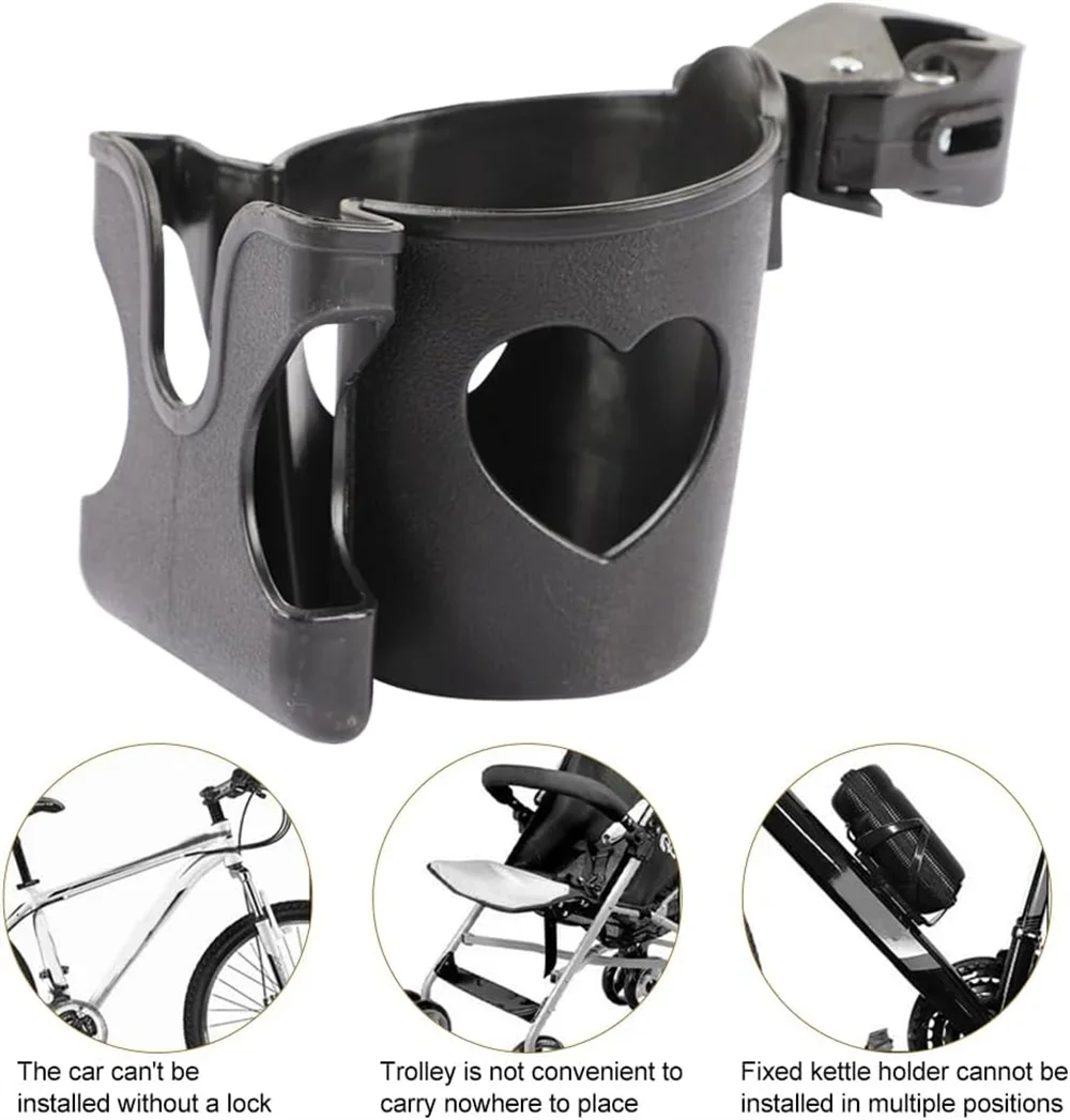 Baby Stroller Bottle And Phone Stand Baby Stroller Cup Holder Accessories 3