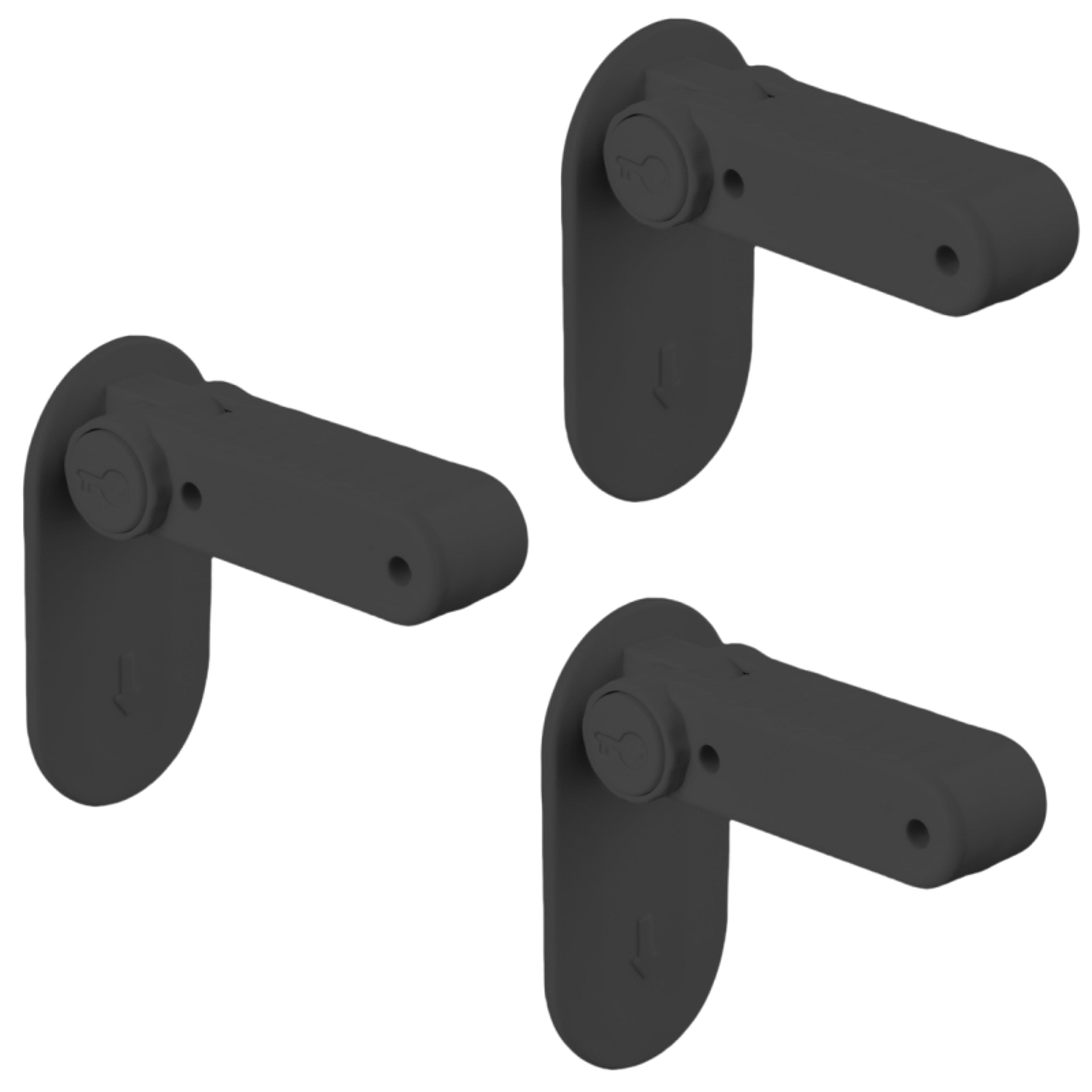 Universal Child Proof Handle Locks Baby Safety Locks Punchfree Door Lever Lock Multifunction Hidden 7