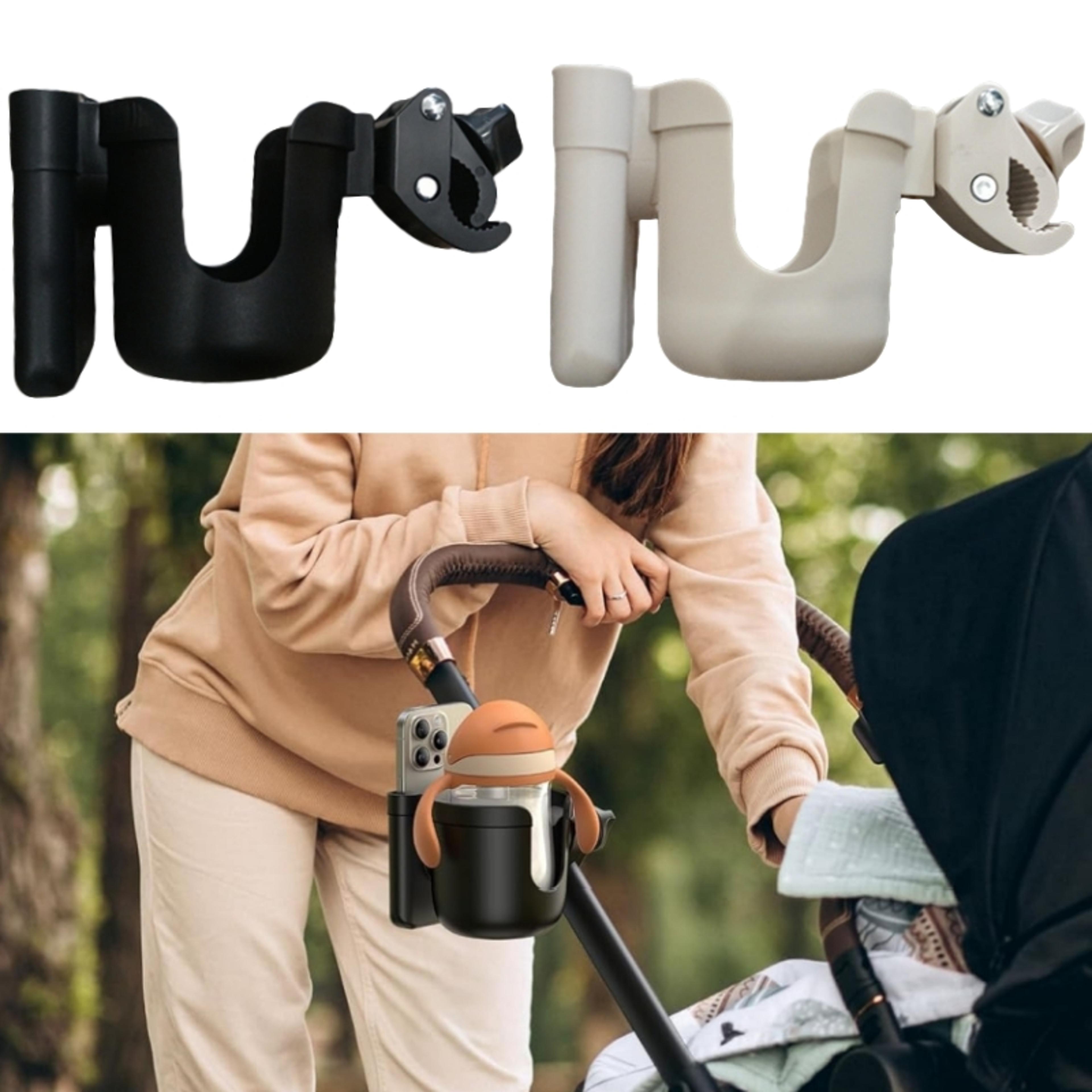 pram cup holder baby stroller water bottle holder with mobile phone holder cart bicycle pushchair rack phone holders