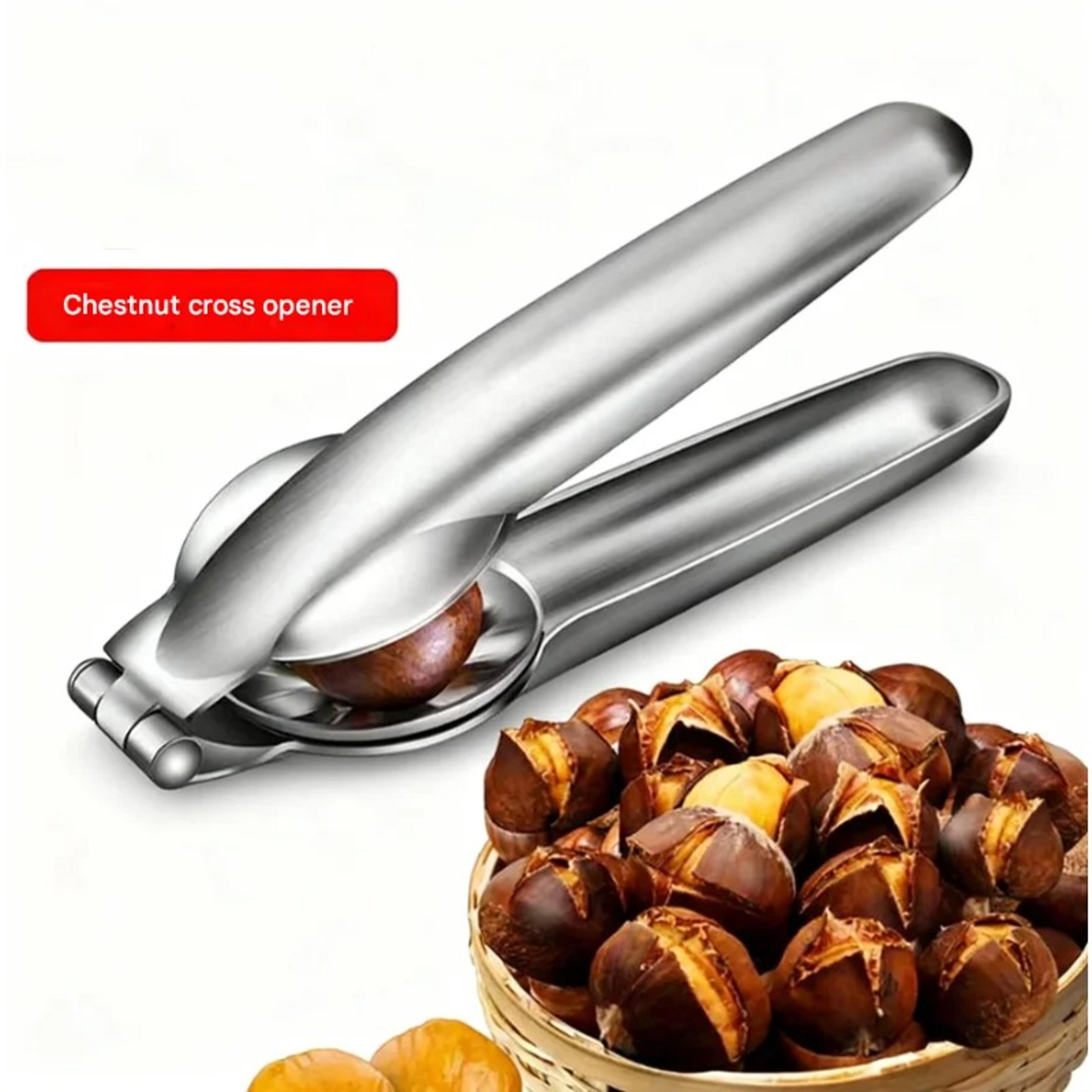 high quality stainless steel bottle opener and cutter kitchen gadget chestnut tool for home use