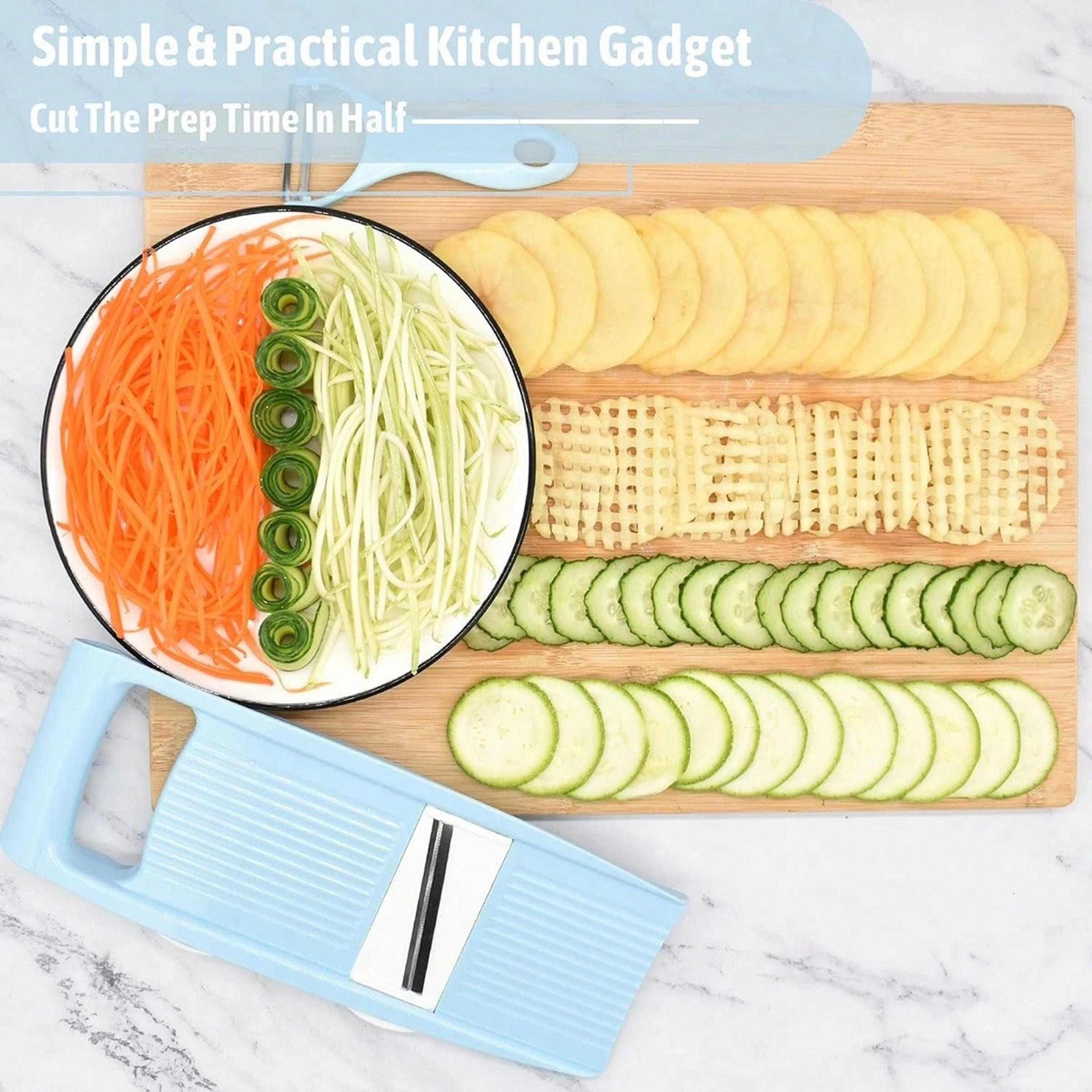 Vegetable Fruit Slicer Potato Chopper Multifunctional Manual Kitchen Veggie Dicer Grater Cutter Hou 3