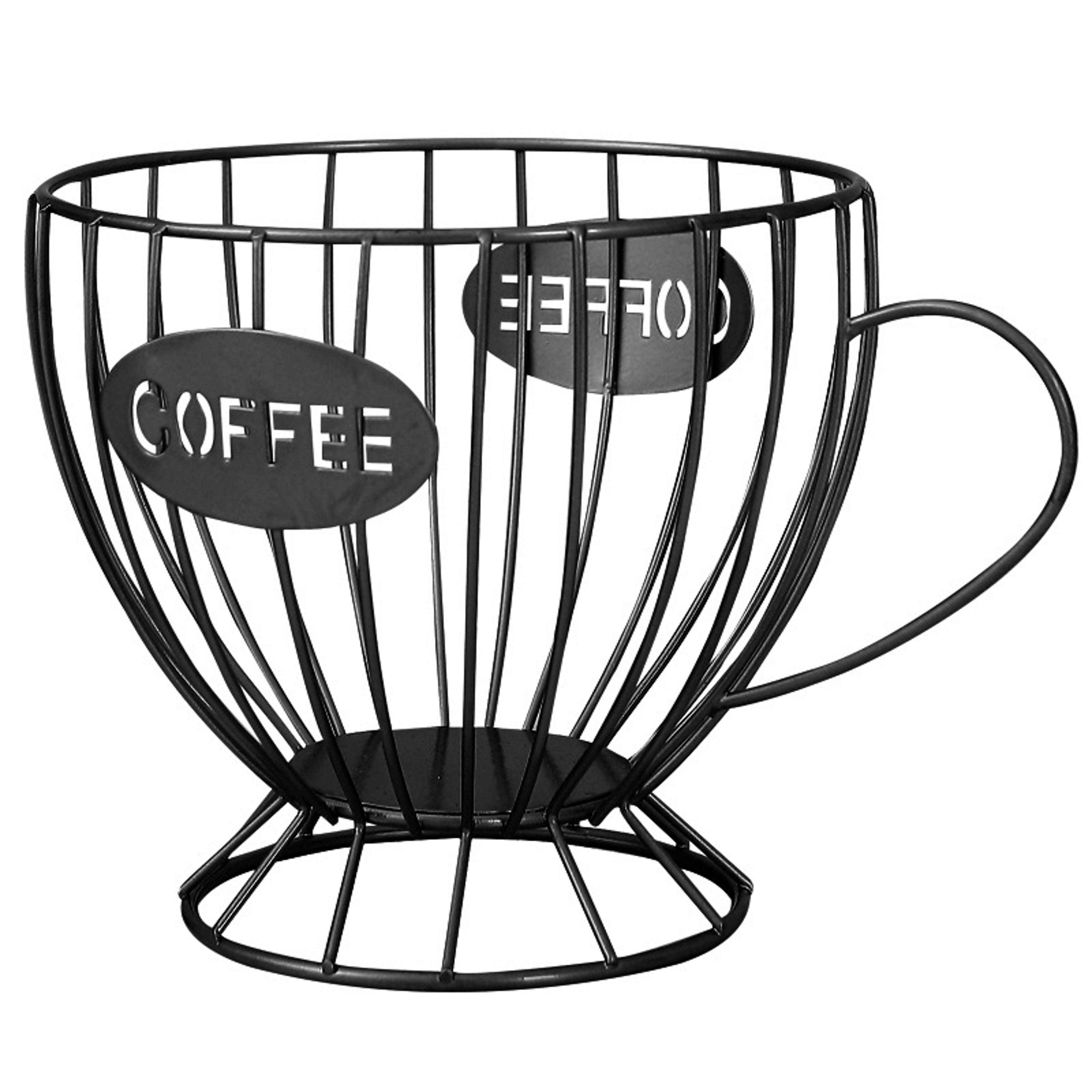 Metal Coffee Capsule Holder Large Capacity Coffee Pod Organizer For Bar Display Kitchen Storage Acc 6