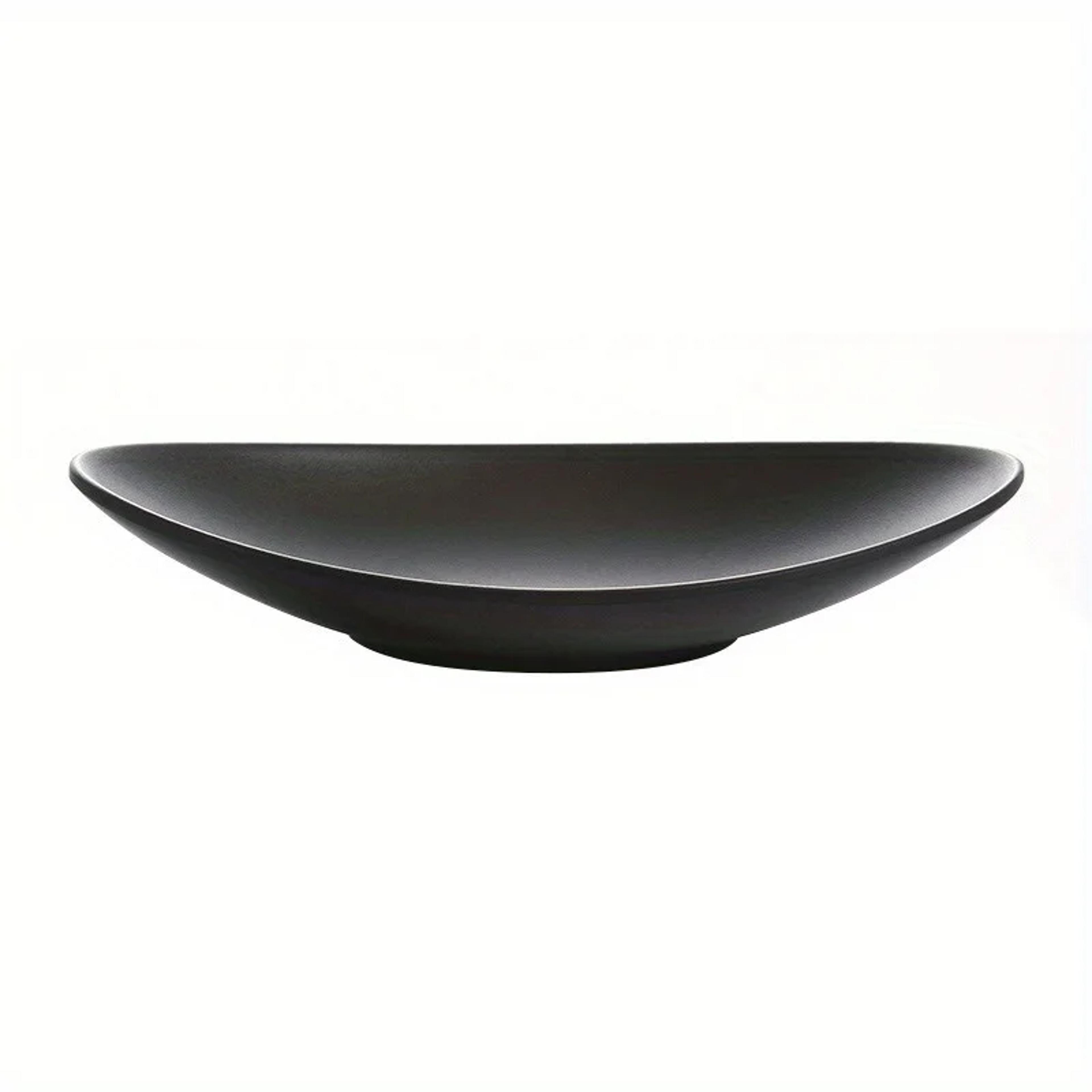 Elegant Oval Black Jewelry  Key Tray  Versatile Organizer For Rings Keys And Decorative Items  Perf 2