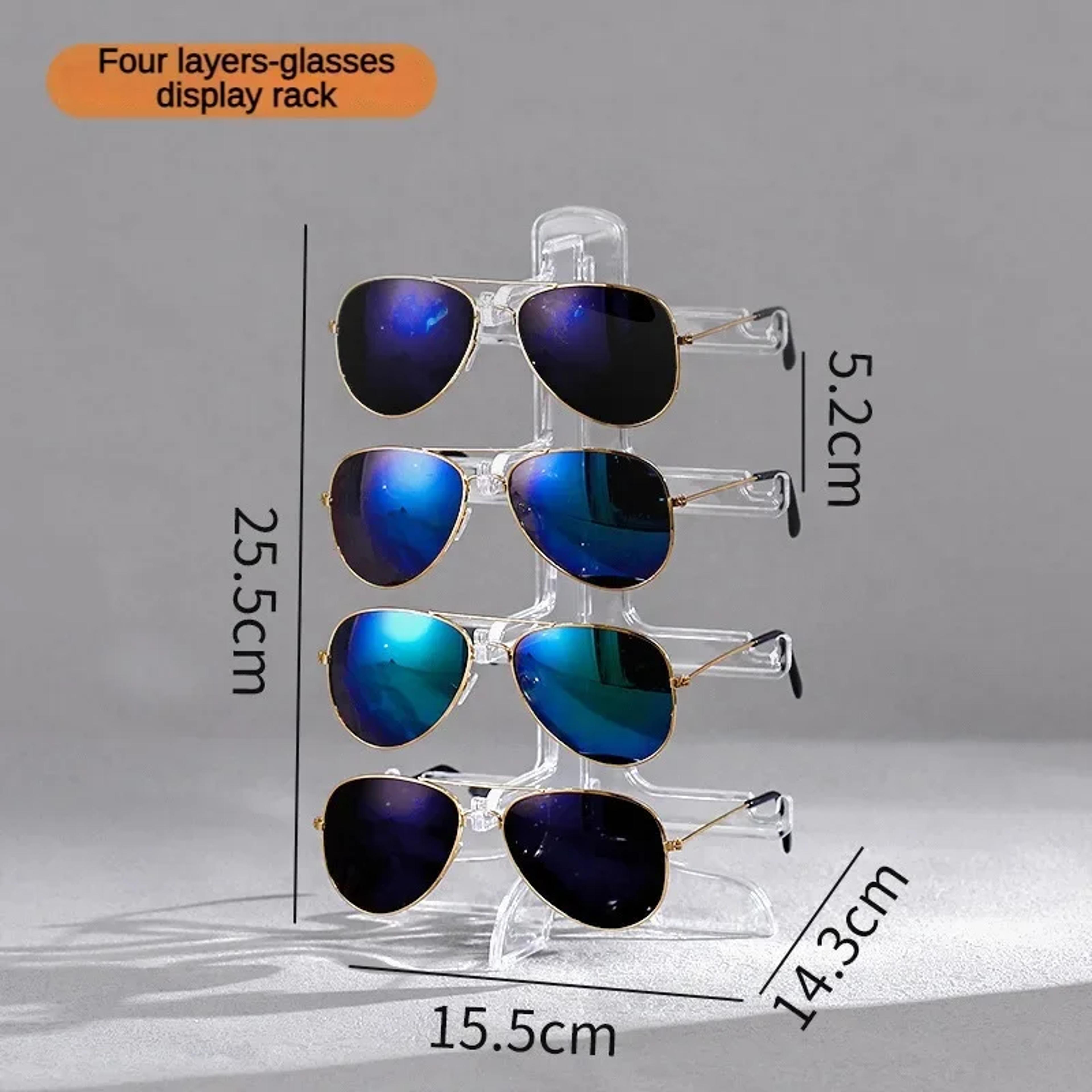 PerforationFree MultiLayer Desktop Storage Rack For Glasses  More 6