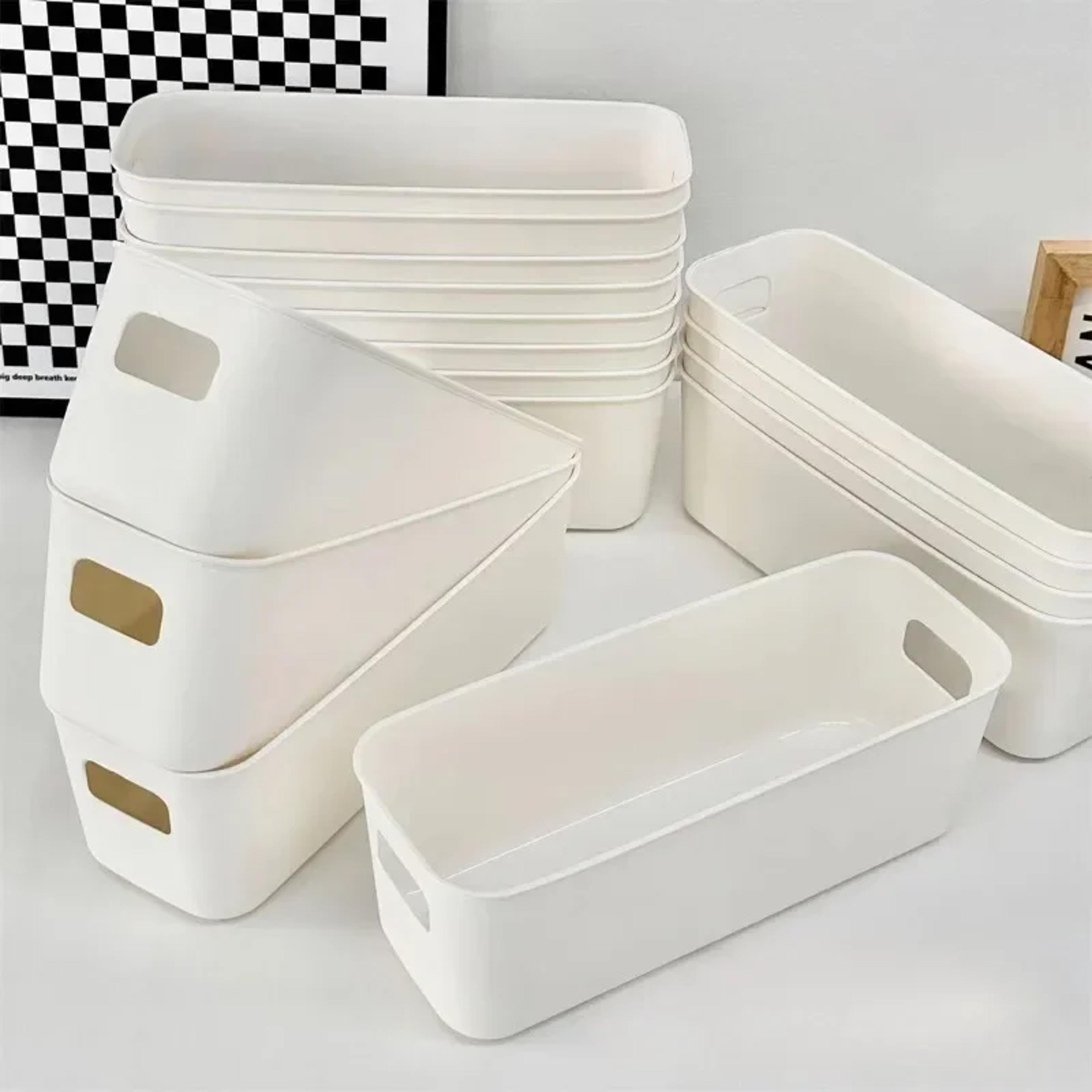Stackable Desktop Storage Box MultiUse Organizer For Fruit Cosmetics And Sundries Large Capacity Ki 0