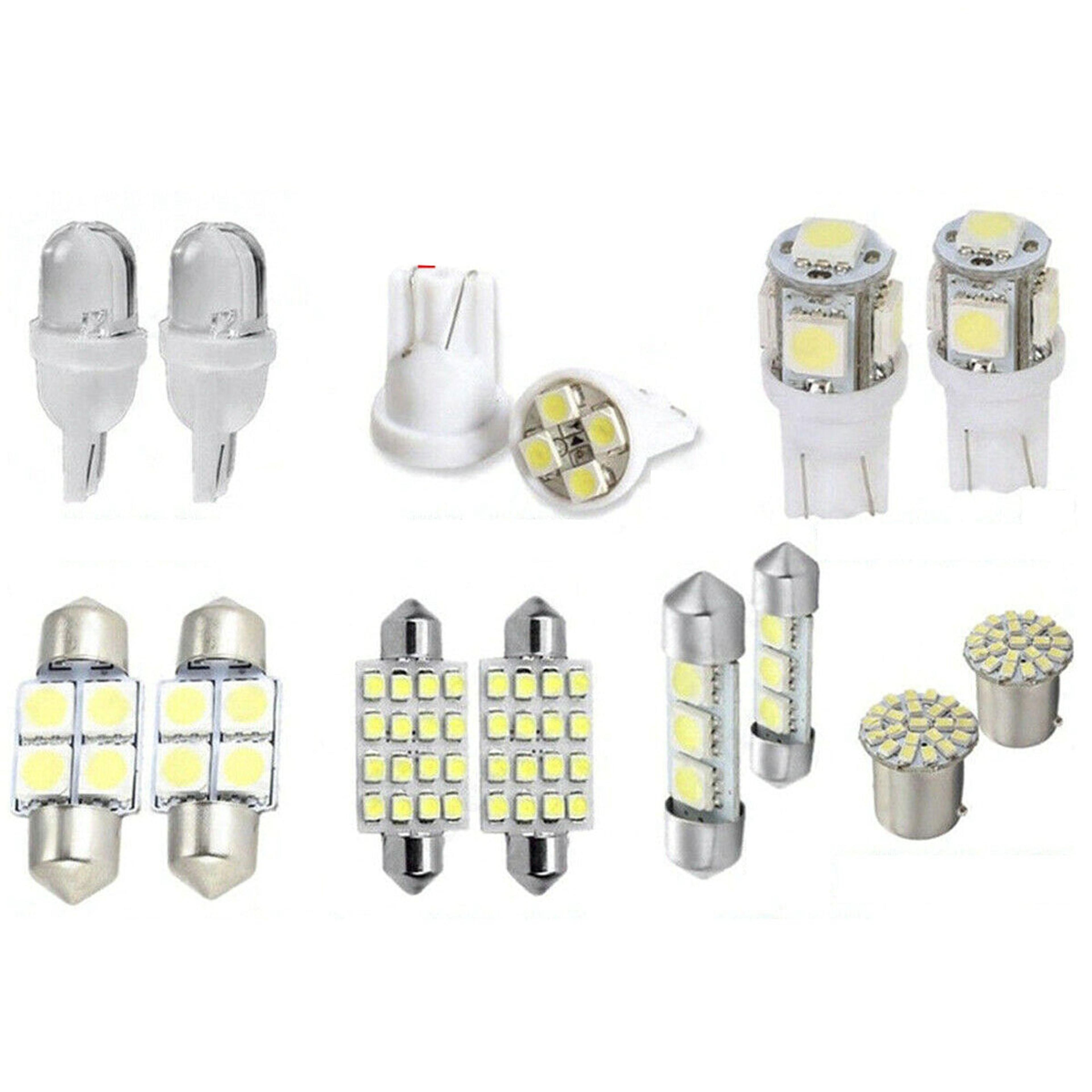 LED Interior Light Kit For Map Dome License Plate Lights Bright White 4